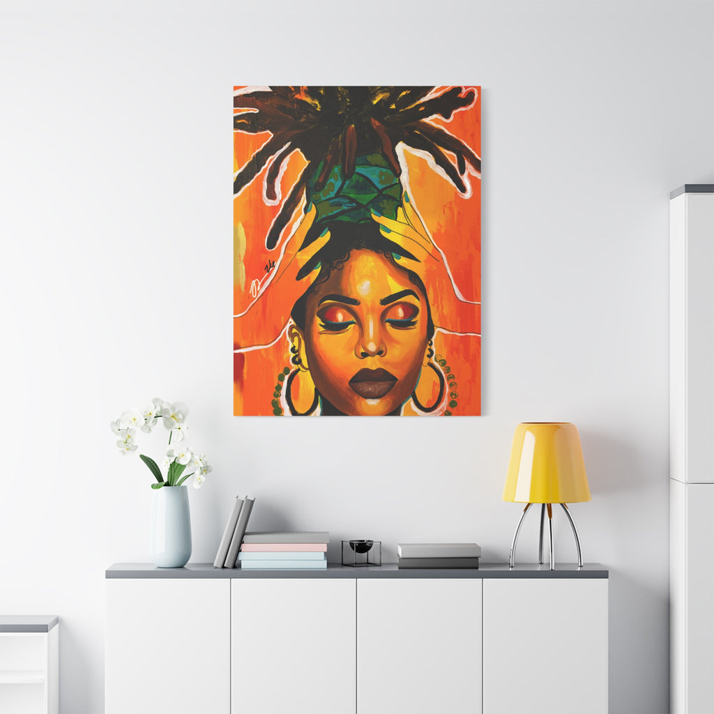"Loc'd in Legacy" Canvas Print