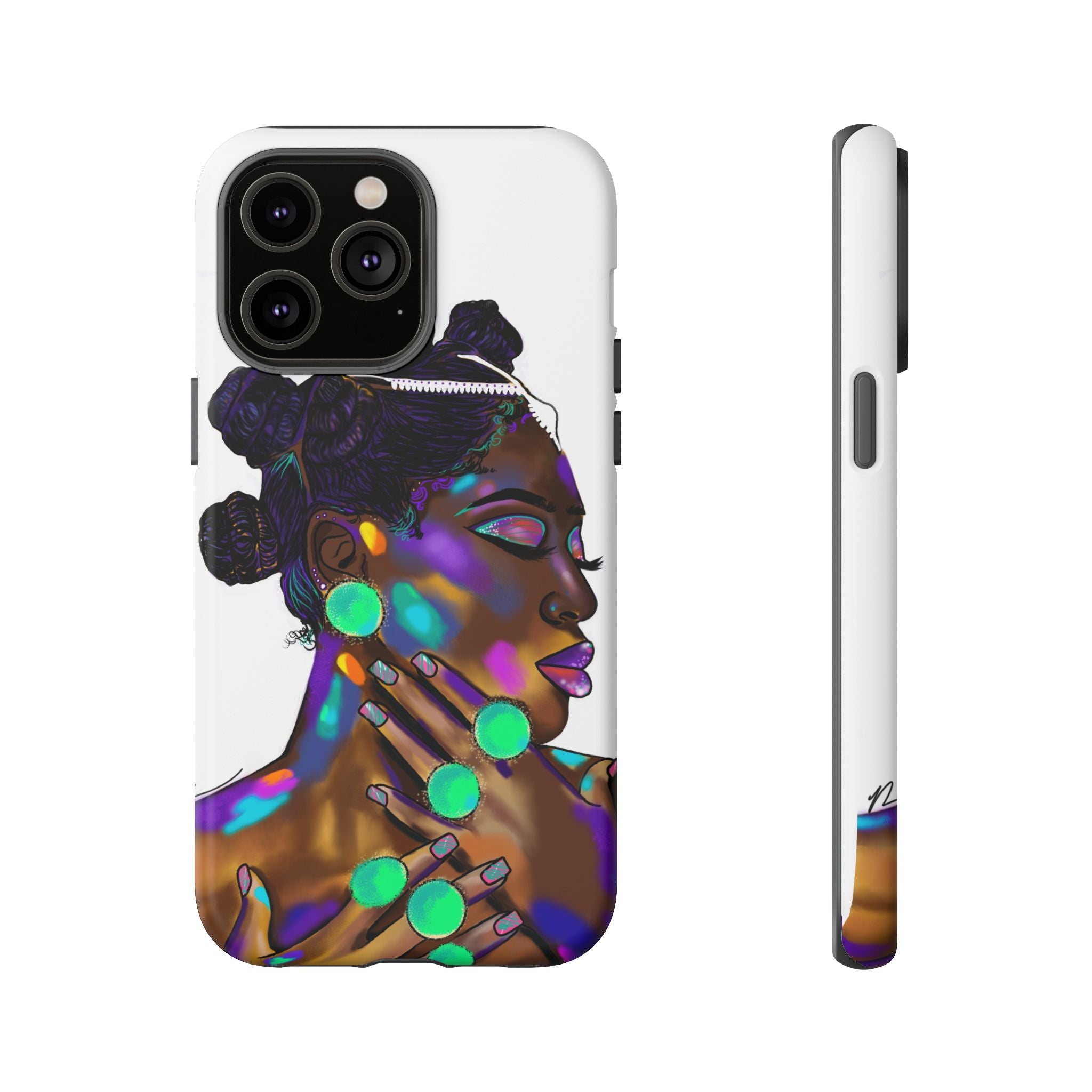 "Bantu Knots"  Tough Cases"