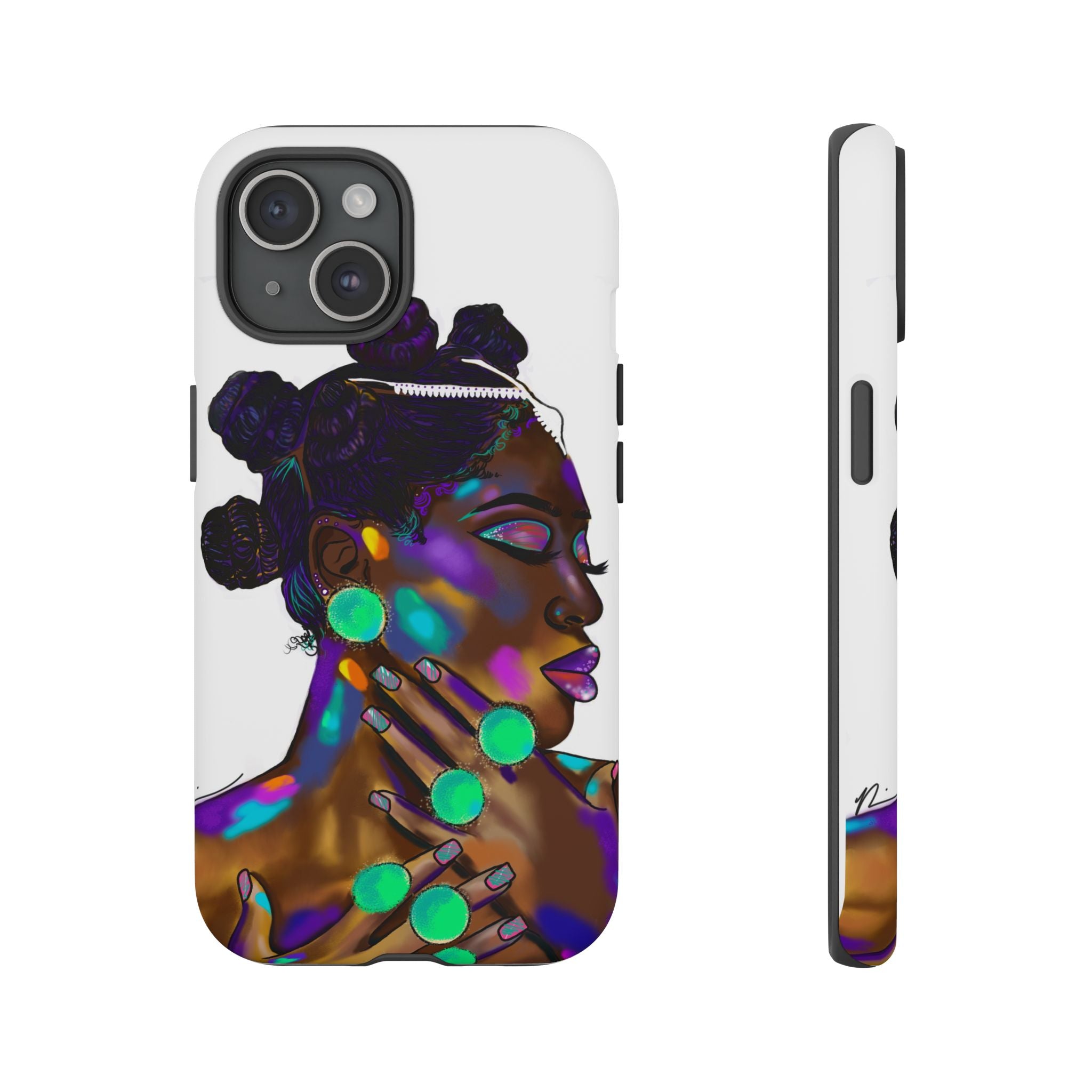 "Bantu Knots"  Tough Cases"