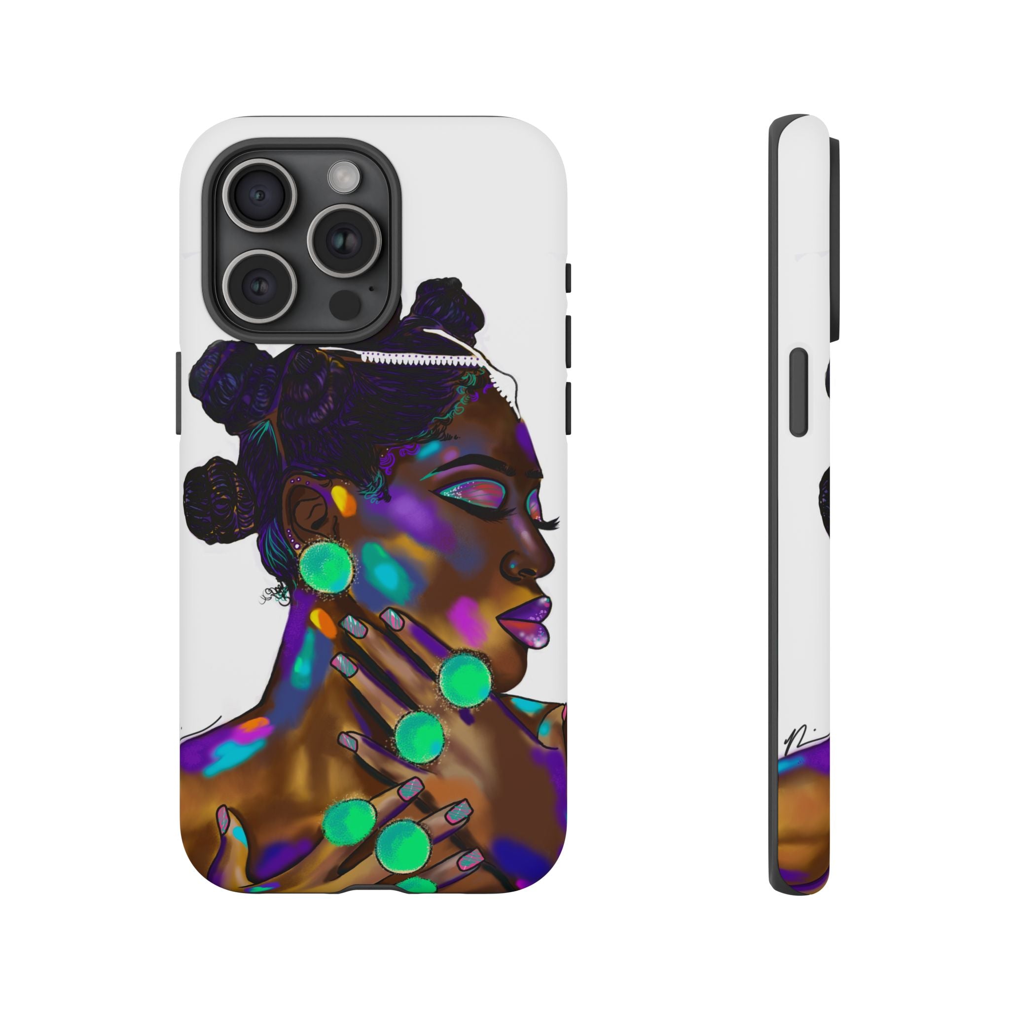 "Bantu Knots"  Tough Cases"