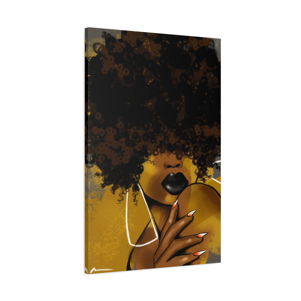 "Mahogany" Canvas Print
