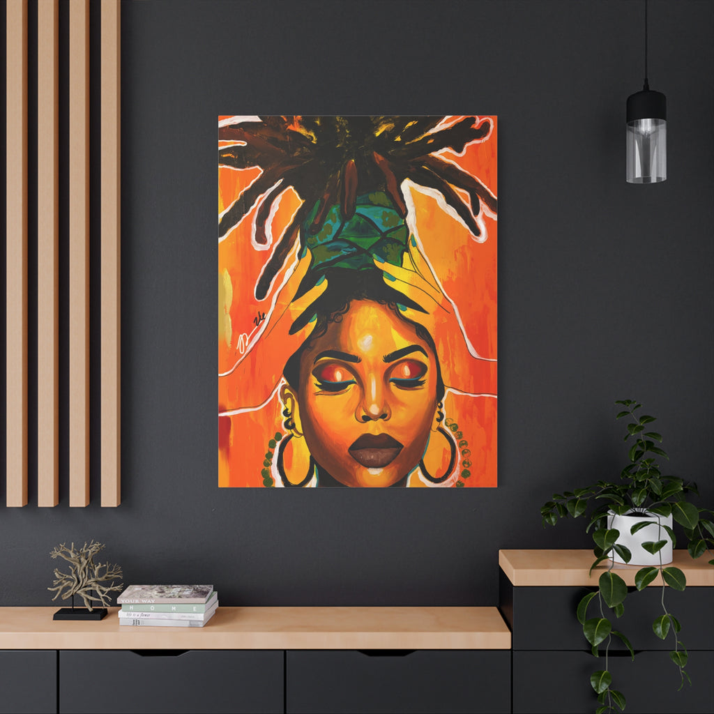 "Loc'd in Legacy" Canvas Print