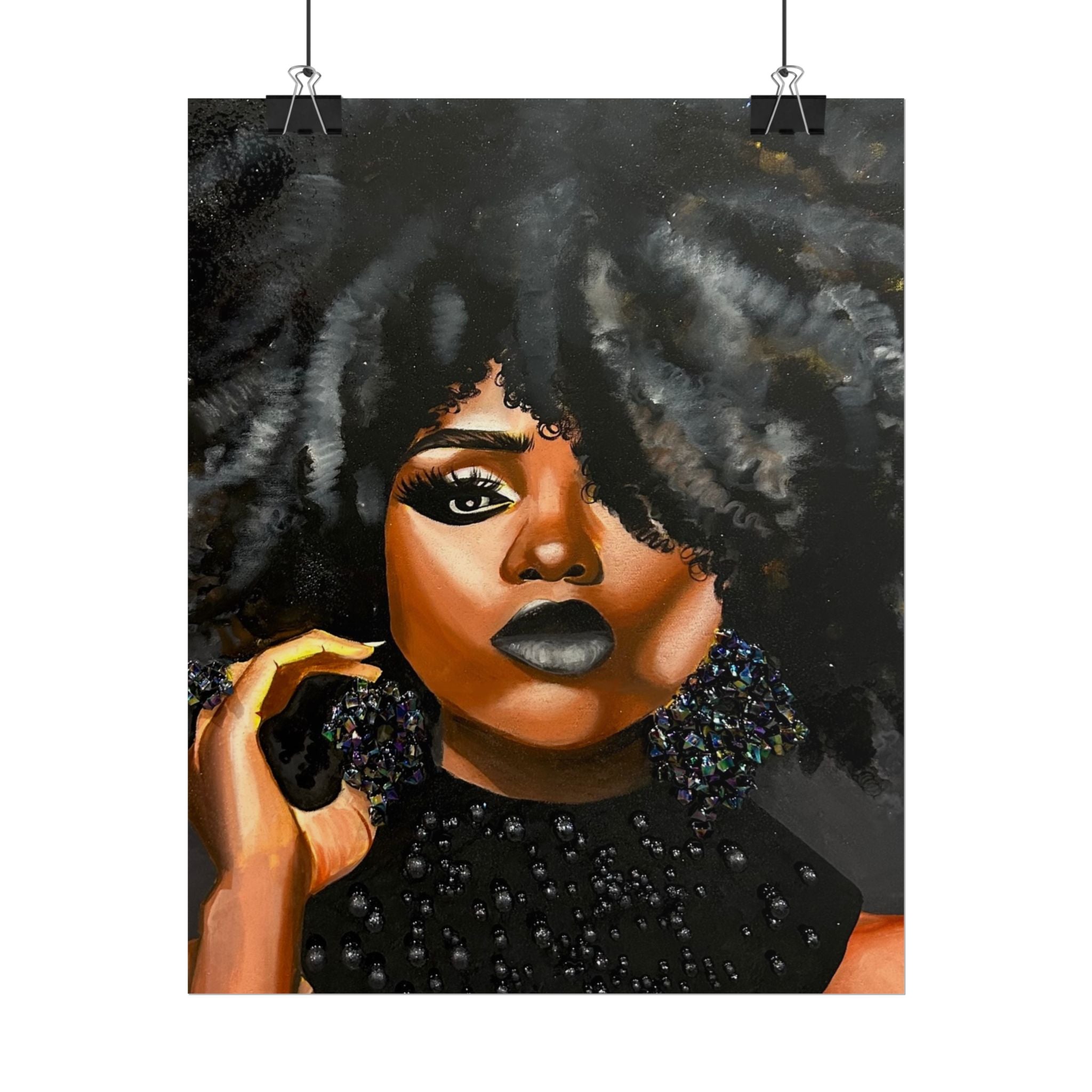"Black Diamond" Poster Print