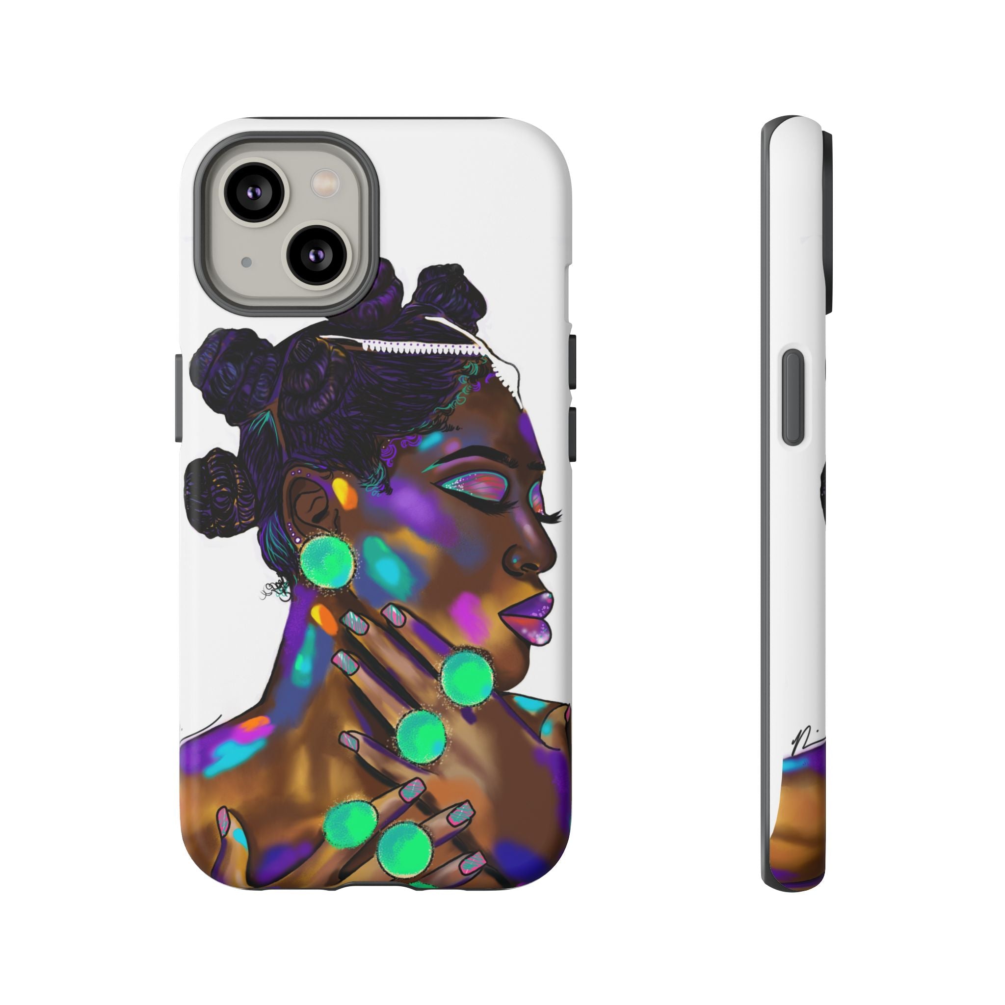 "Bantu Knots"  Tough Cases"