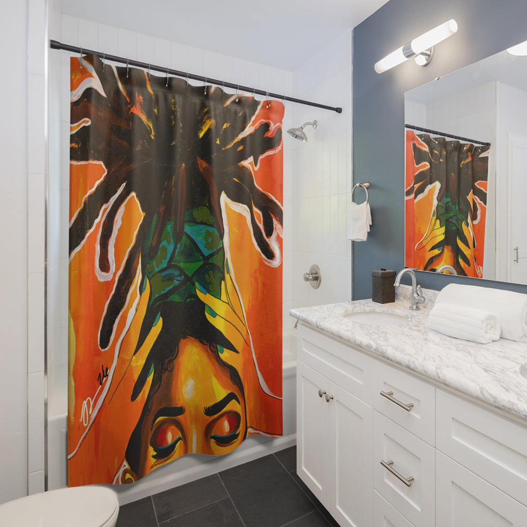 "Loc'd in Legacy" Shower Curtain