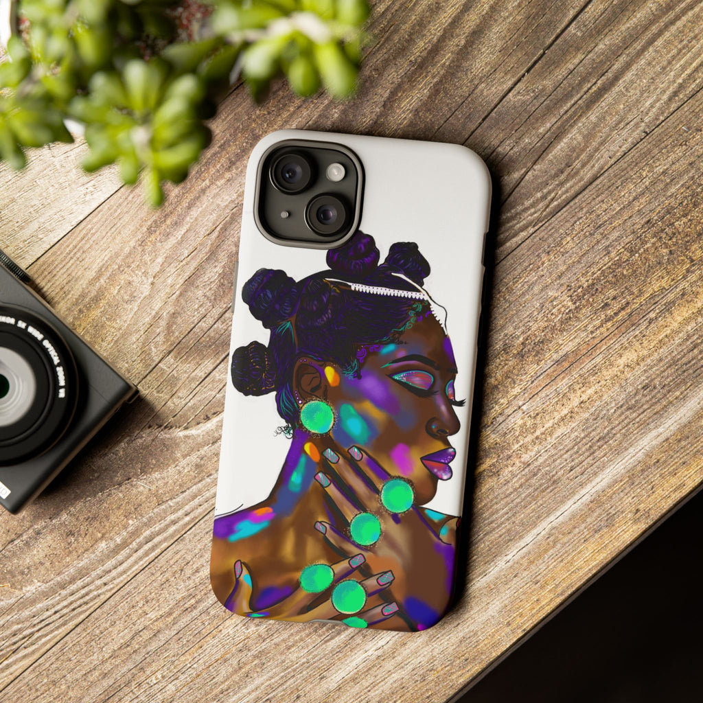 "Bantu Knots"  Tough Cases"