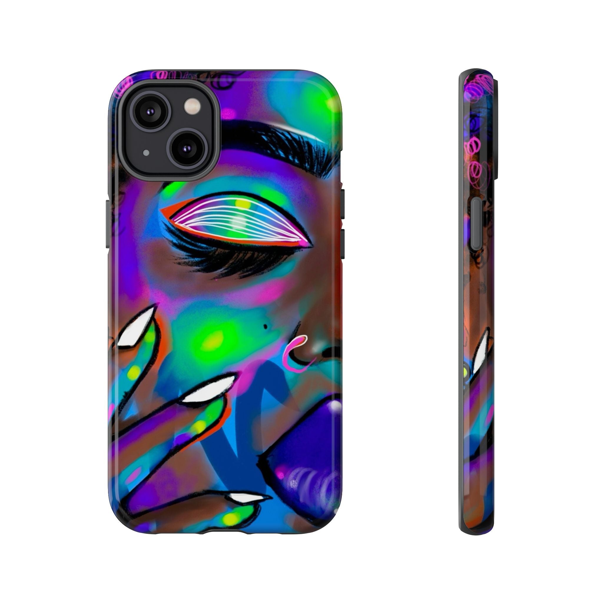 "Abstract Queen" Tough Cases"