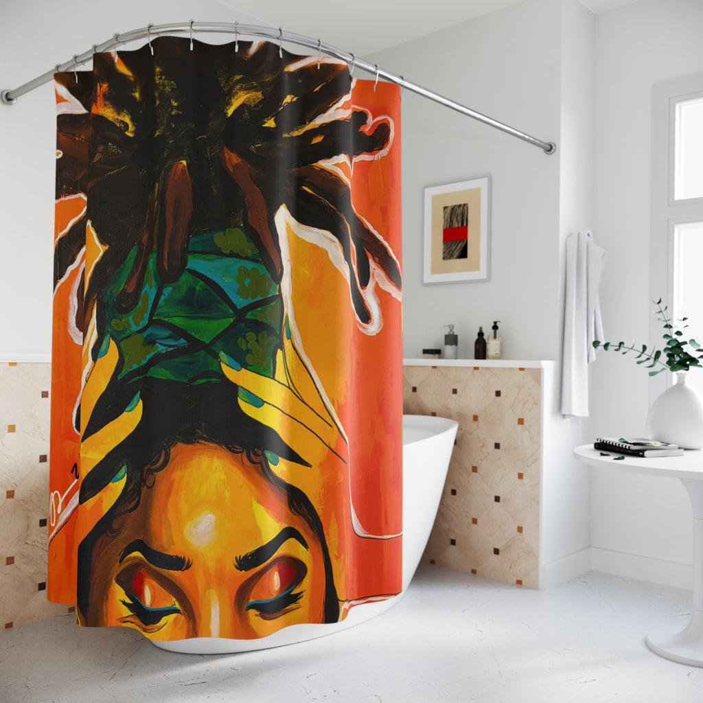 "Loc'd in Legacy" Shower Curtain