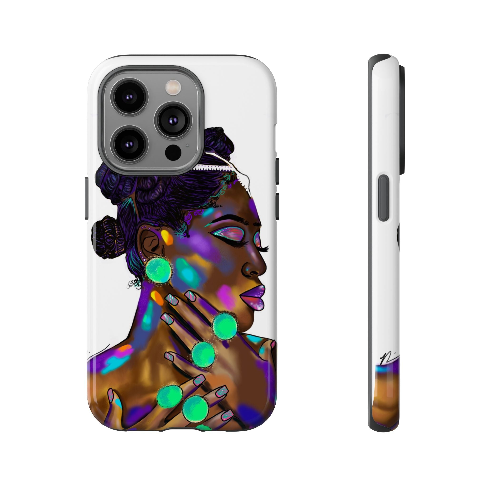 "Bantu Knots"  Tough Cases"
