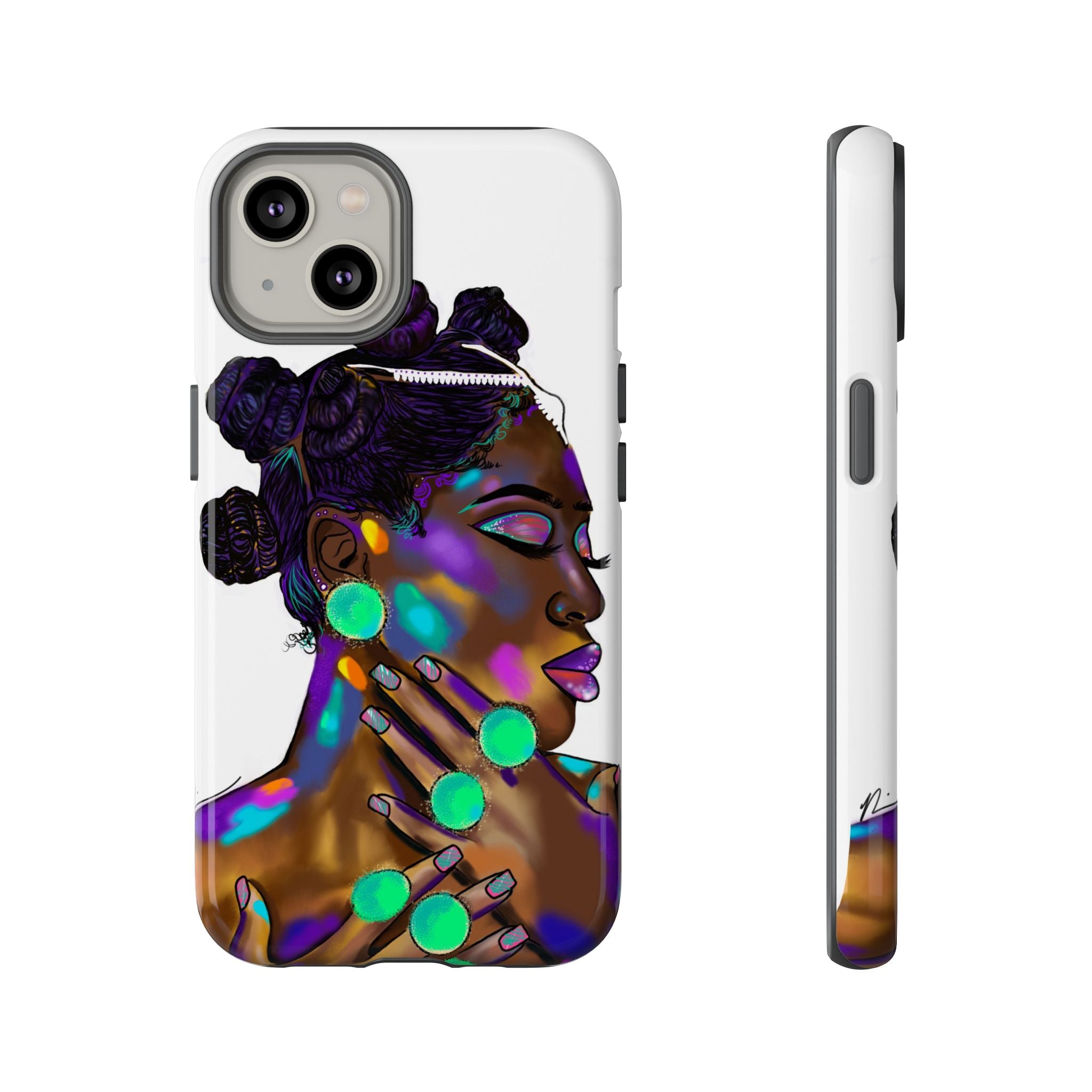 "Bantu Knots"  Tough Cases"