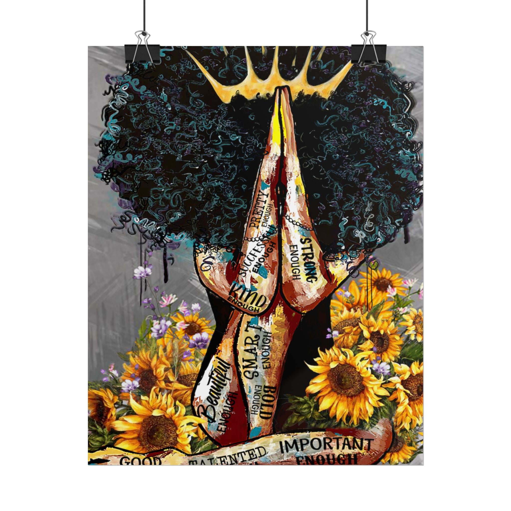 "Prayer Queen" Poster Print