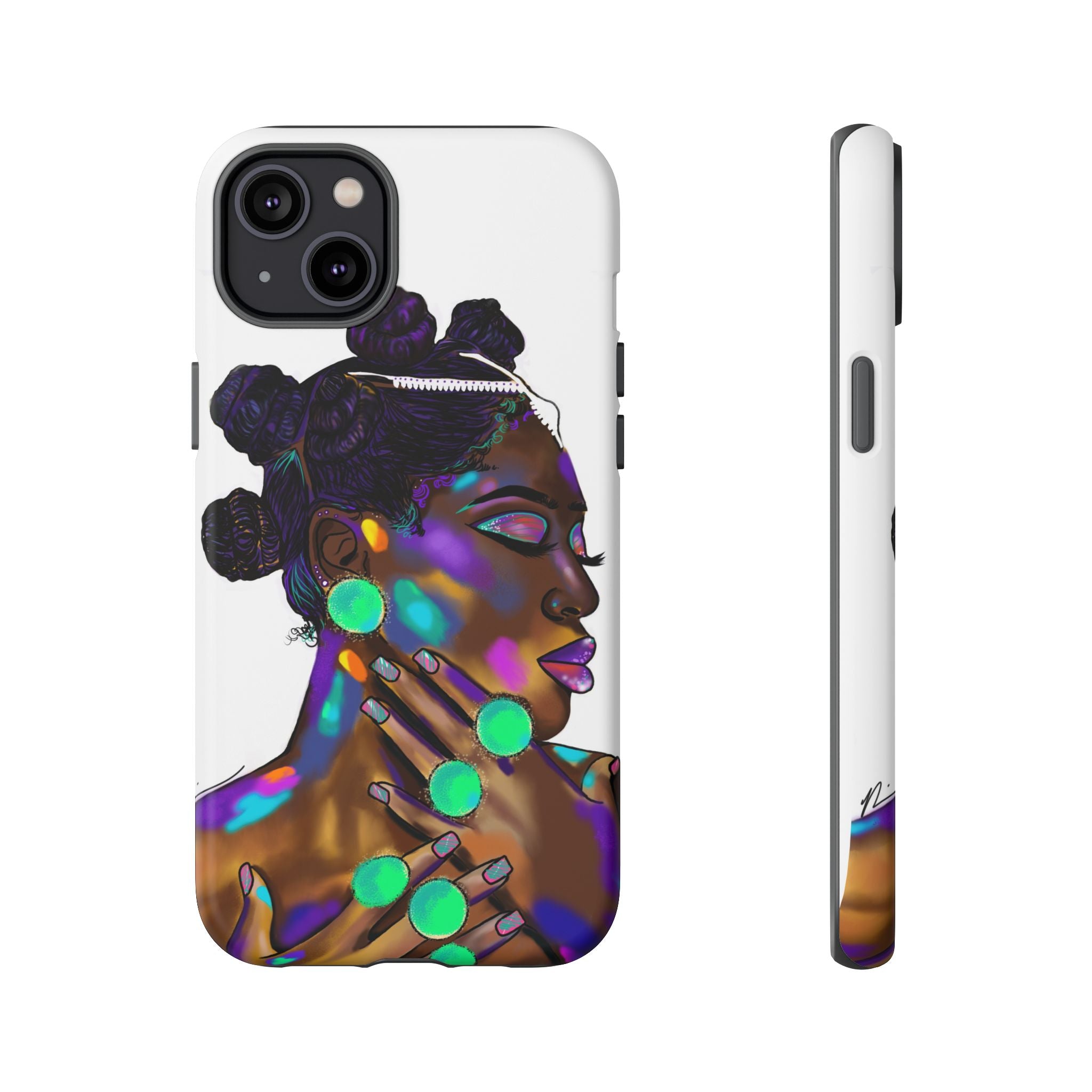 "Bantu Knots"  Tough Cases"