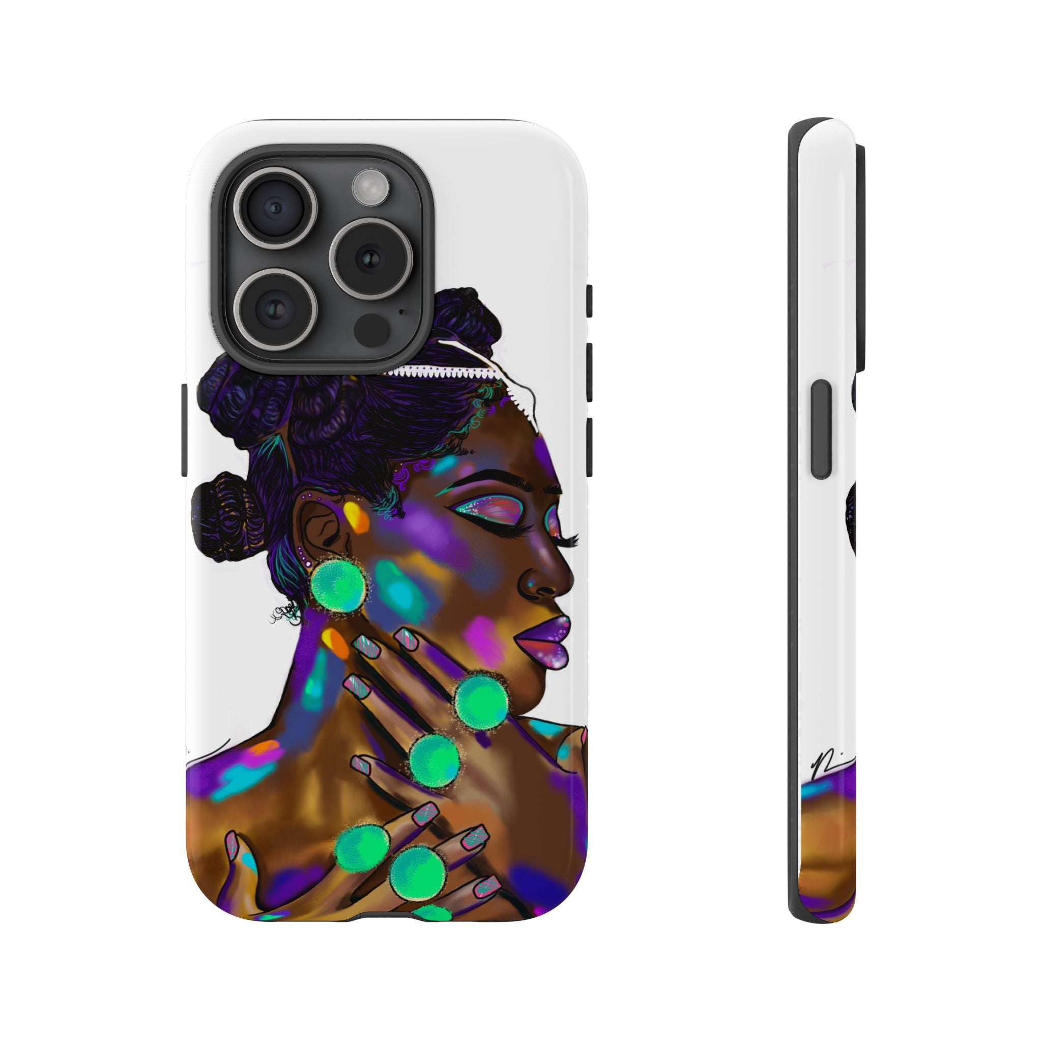 "Bantu Knots"  Tough Cases"