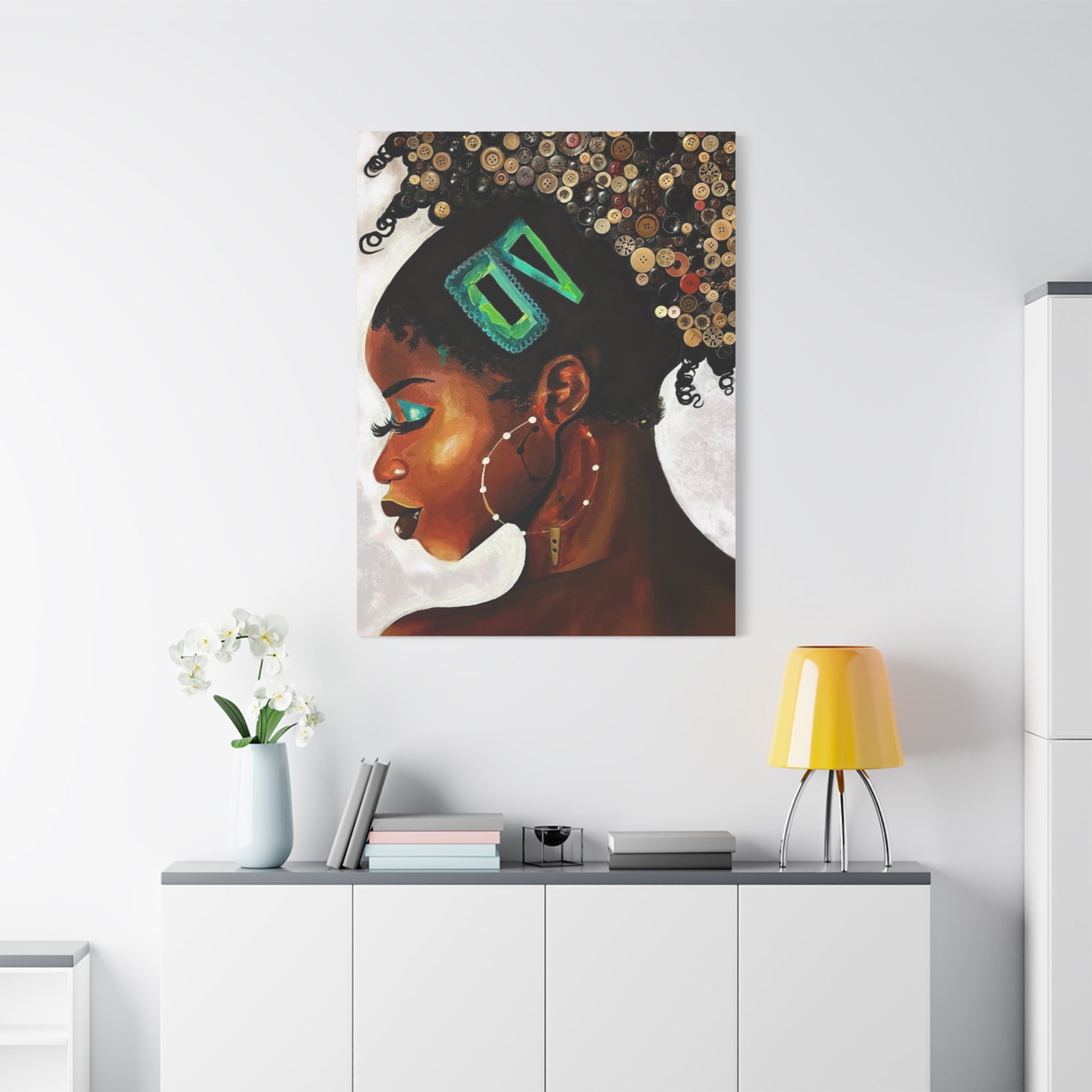 "Yanika" Canvas Print