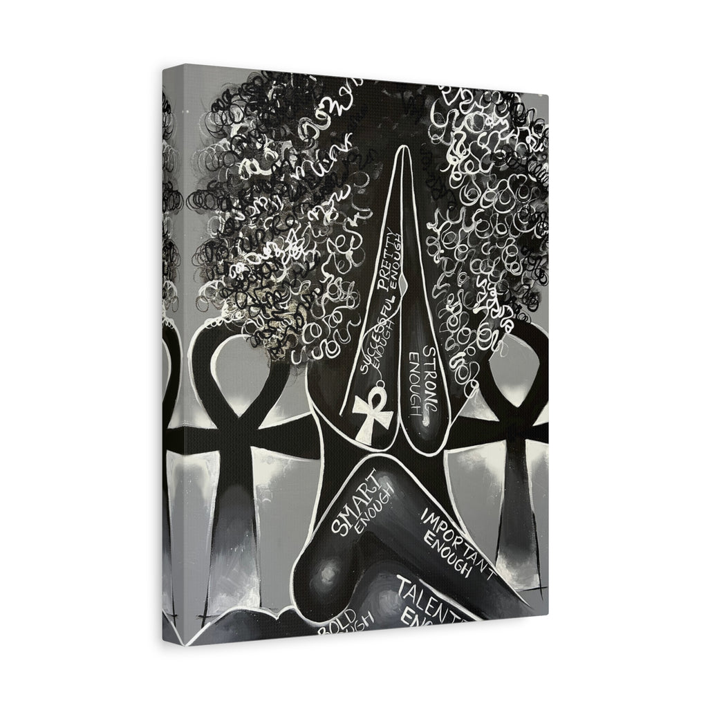 "Prayer Queen 2.0" Canvas Print