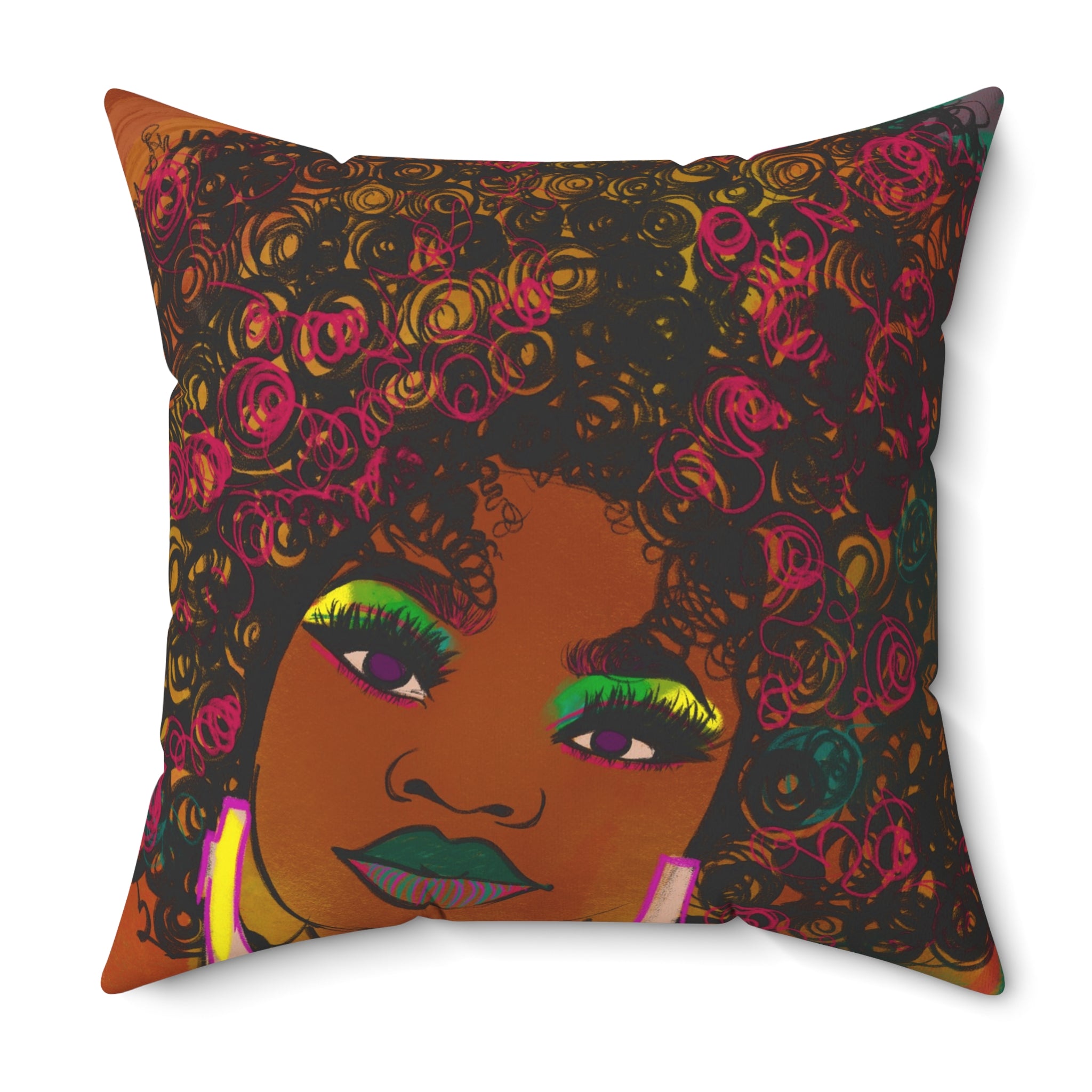 "Heart Strings" Throw Pillow