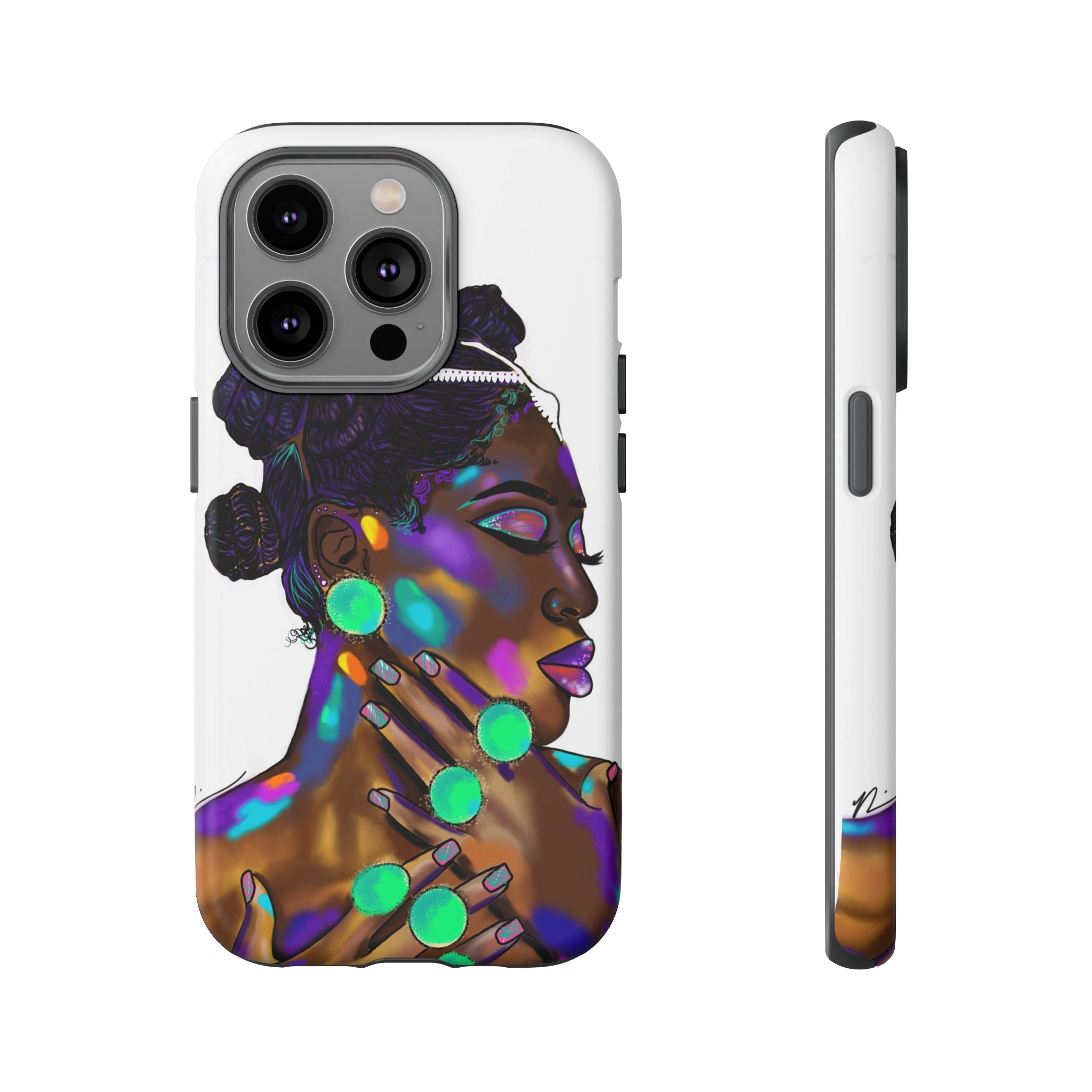 "Bantu Knots"  Tough Cases"