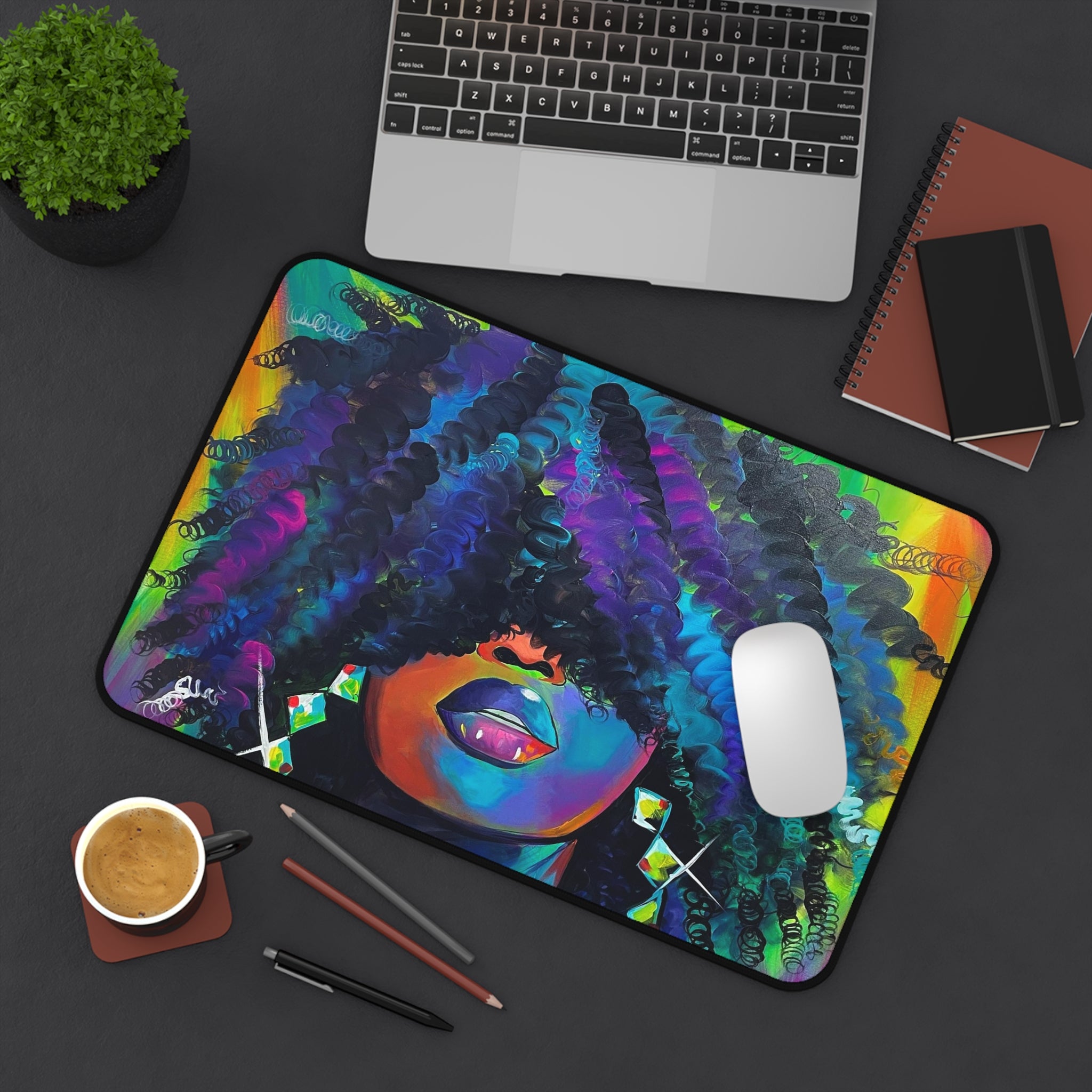 "Fro Girl" Desk Mat