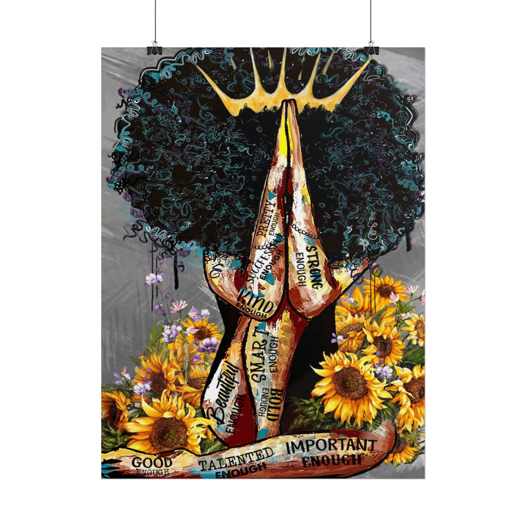 "Prayer Queen" Poster Print