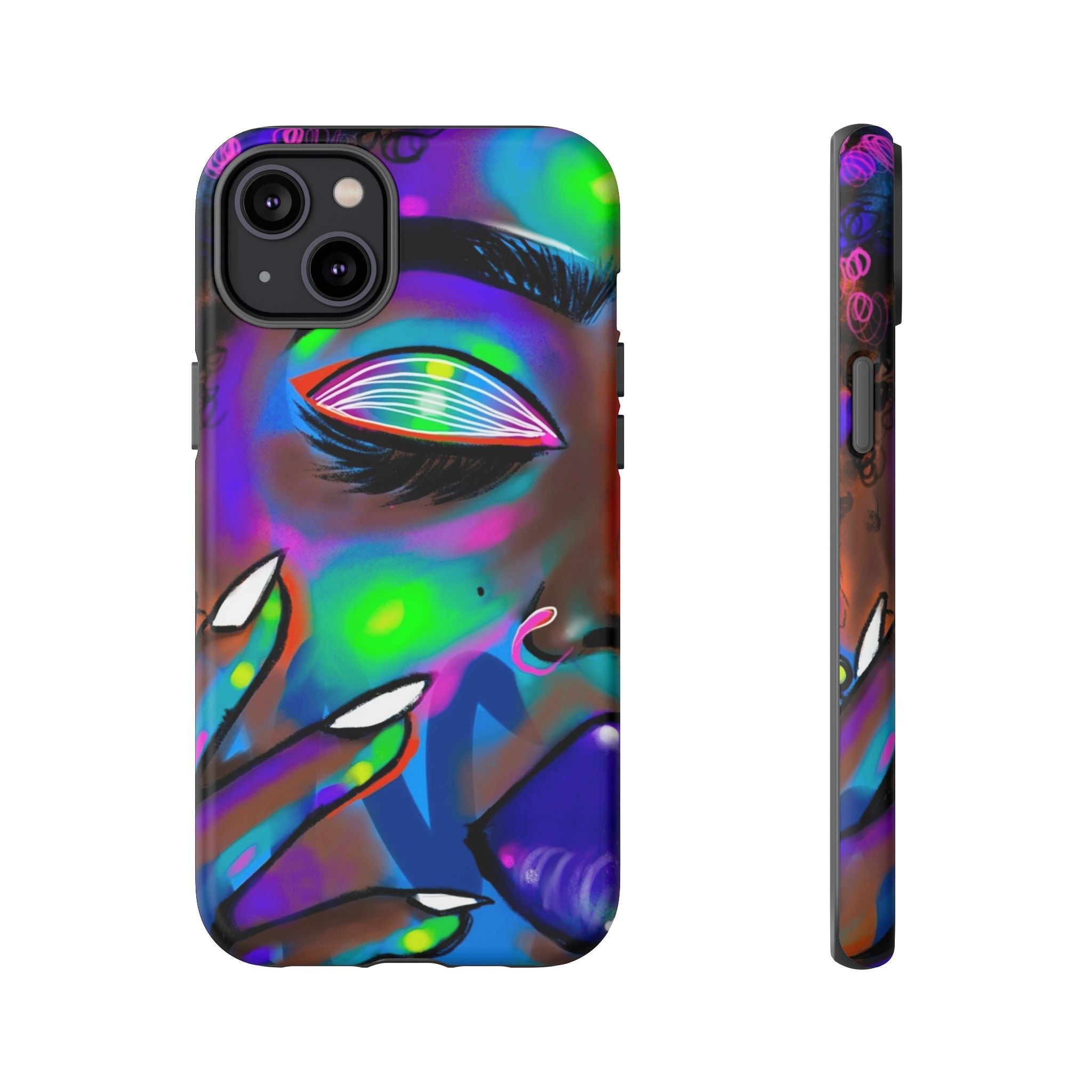 "Abstract Queen" Tough Cases"