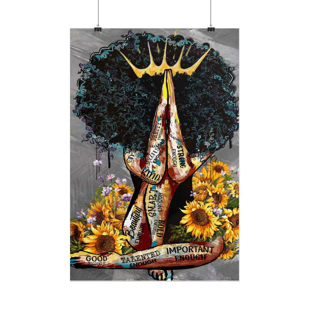 "Prayer Queen" Poster Print