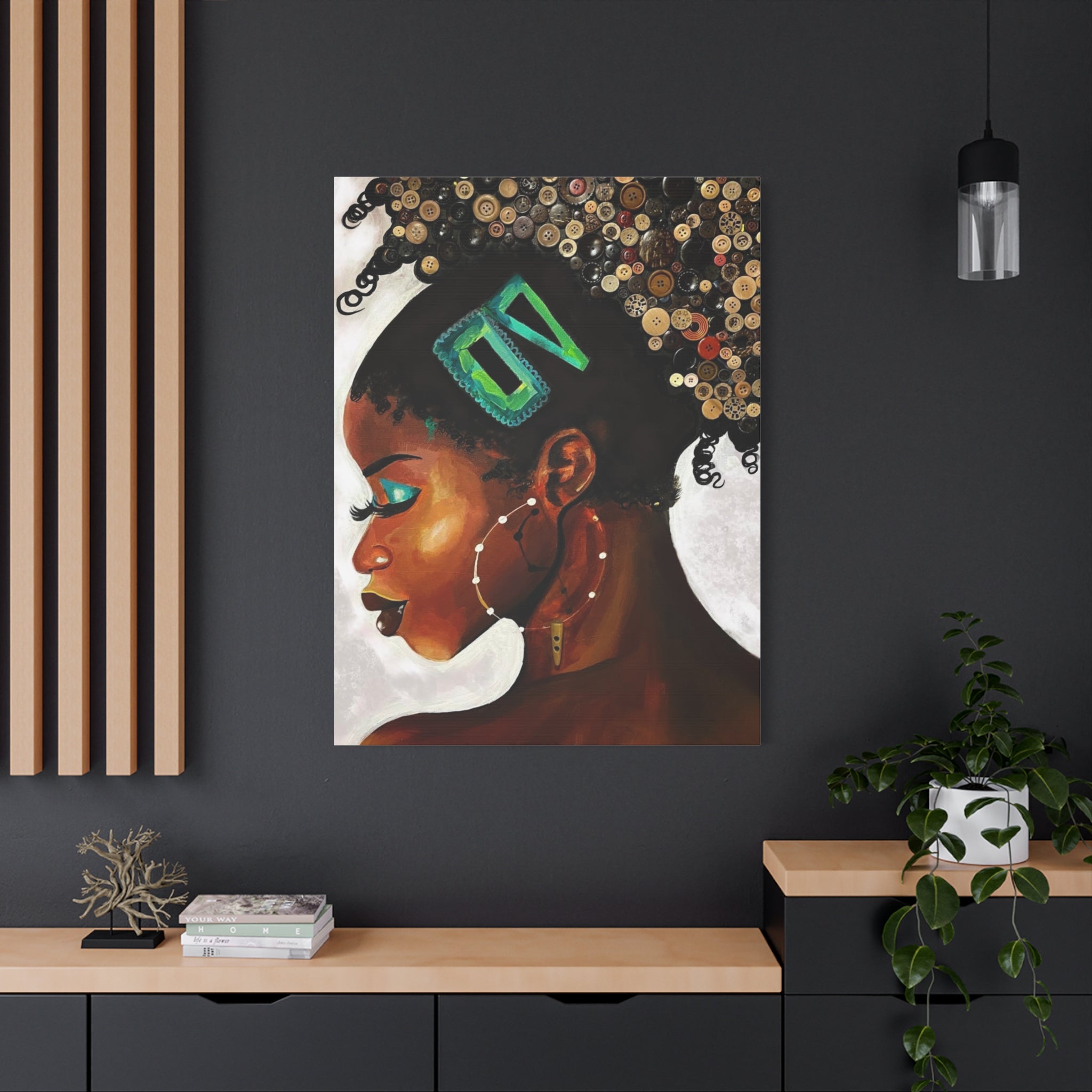 "Yanika" Canvas Print