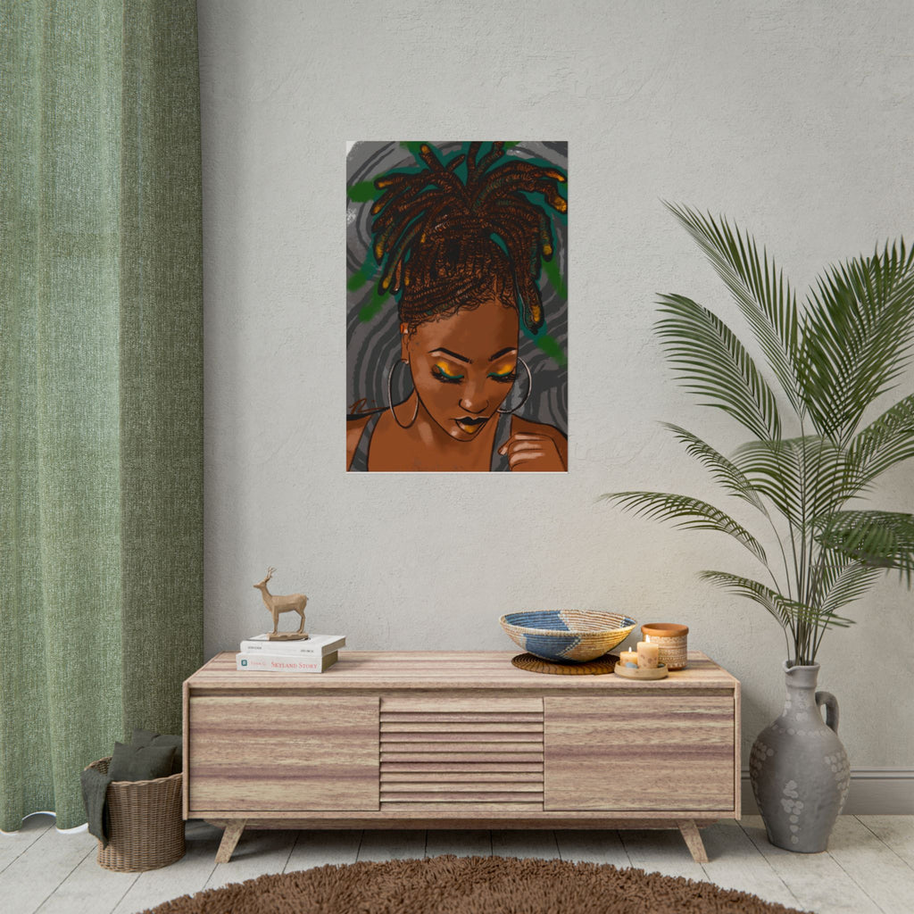 "Loc Goddess" Poster Print