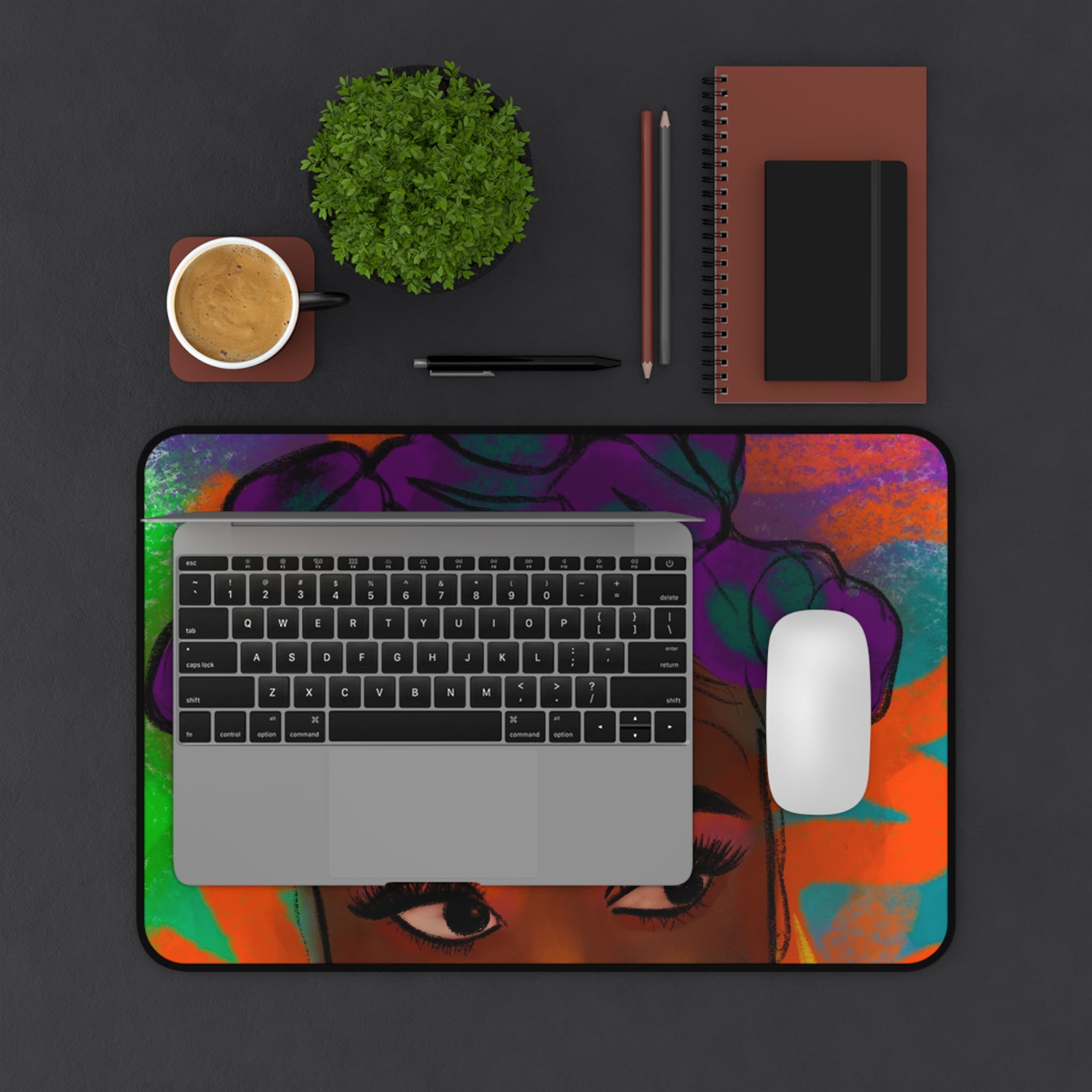 "Come Again" Desk Mat