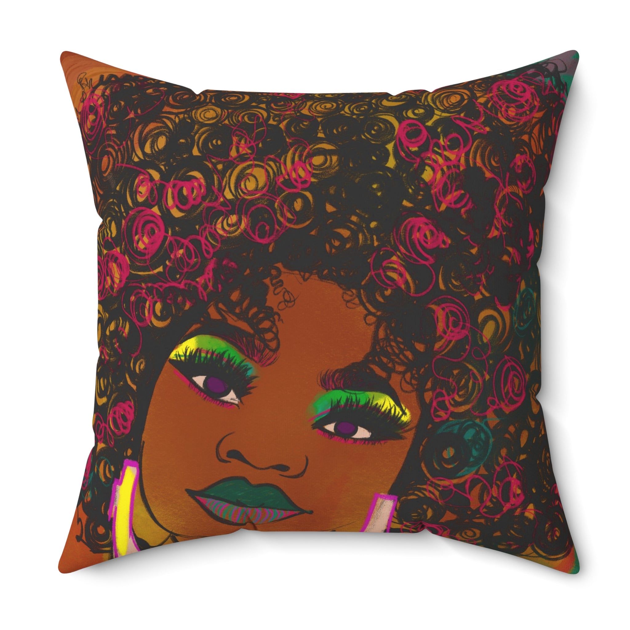 "Heart Strings" Throw Pillow