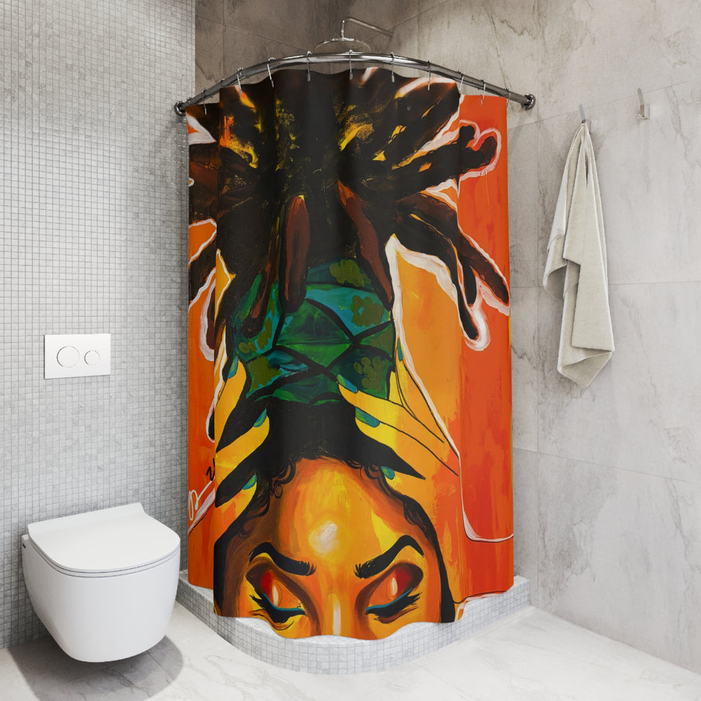 "Loc'd in Legacy" Shower Curtain