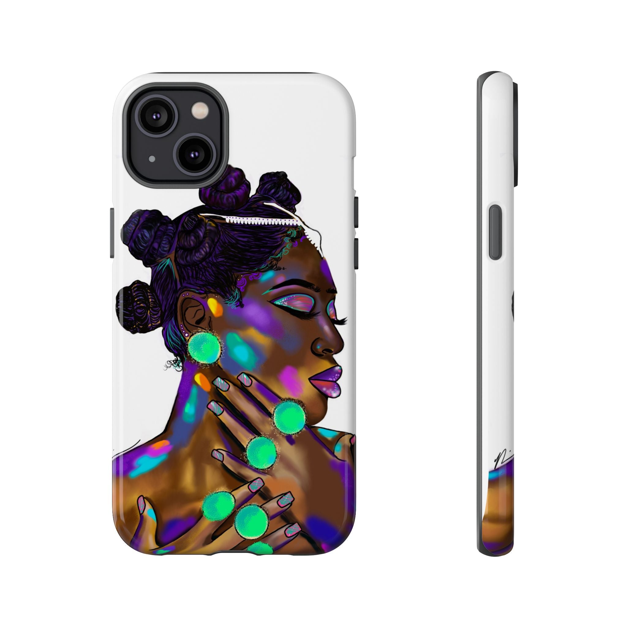 "Bantu Knots"  Tough Cases"