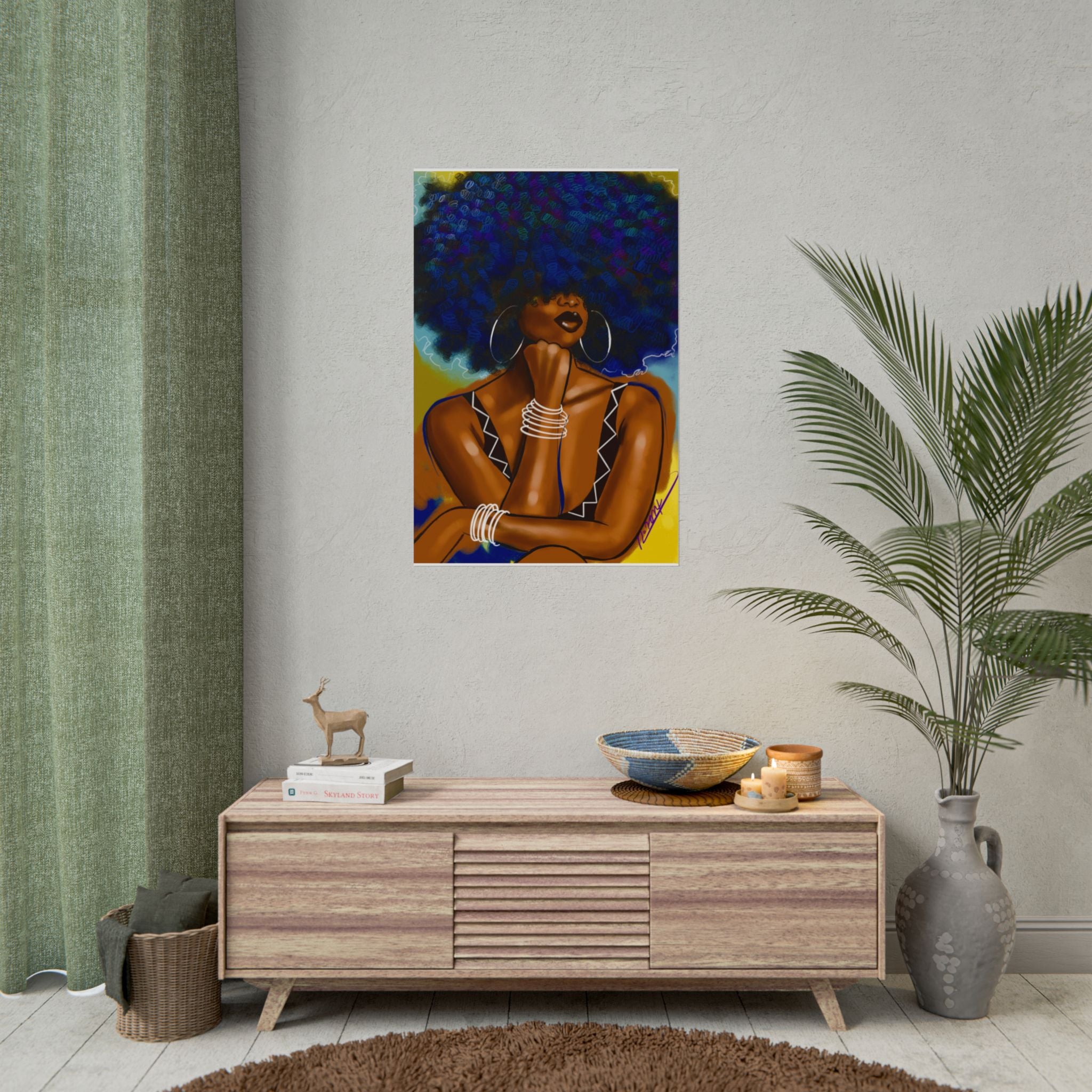 Copy of "Prayer Queen" Poster Print
