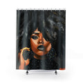 "Black Diamond"  Shower Curtain