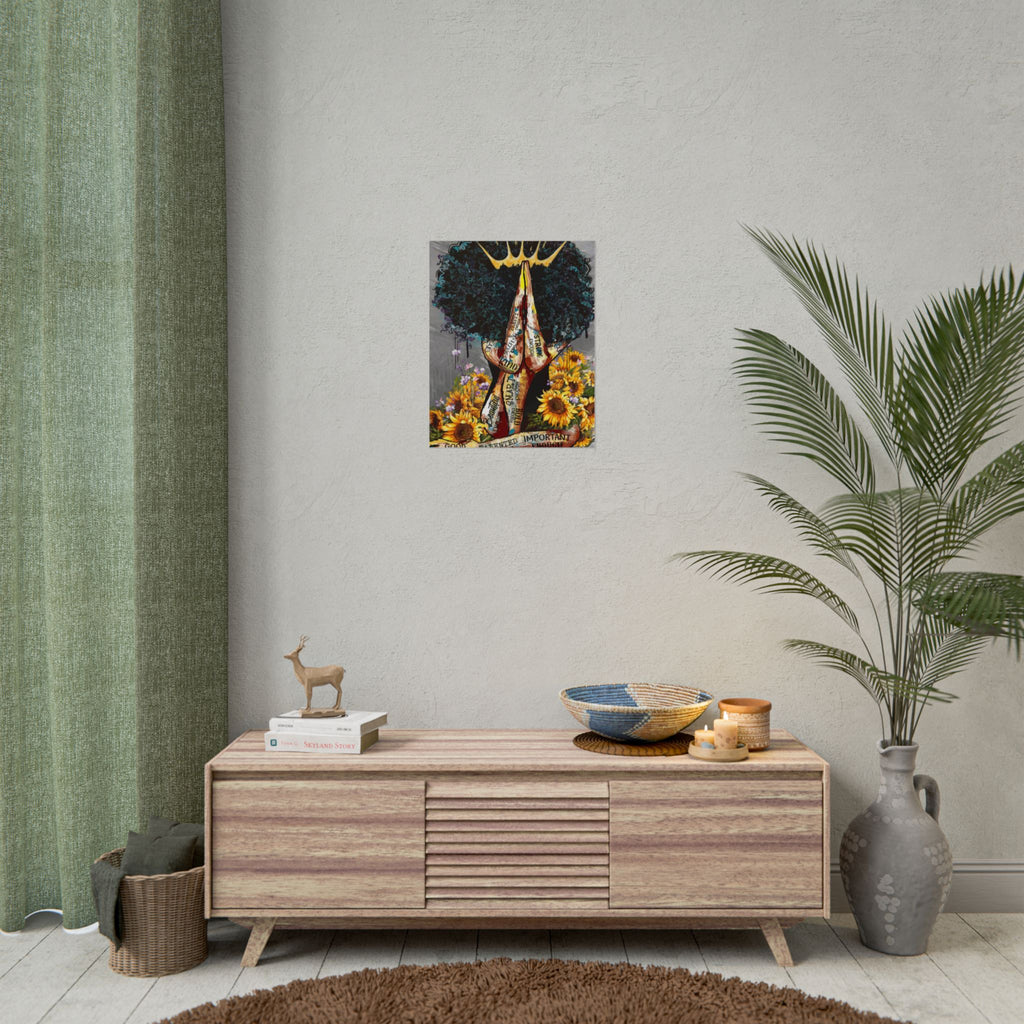 "Prayer Queen" Poster Print