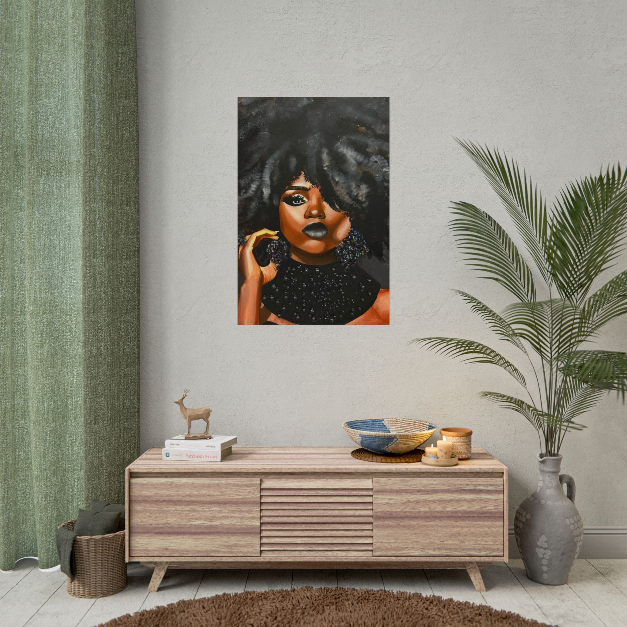 "Black Diamond" Poster Print