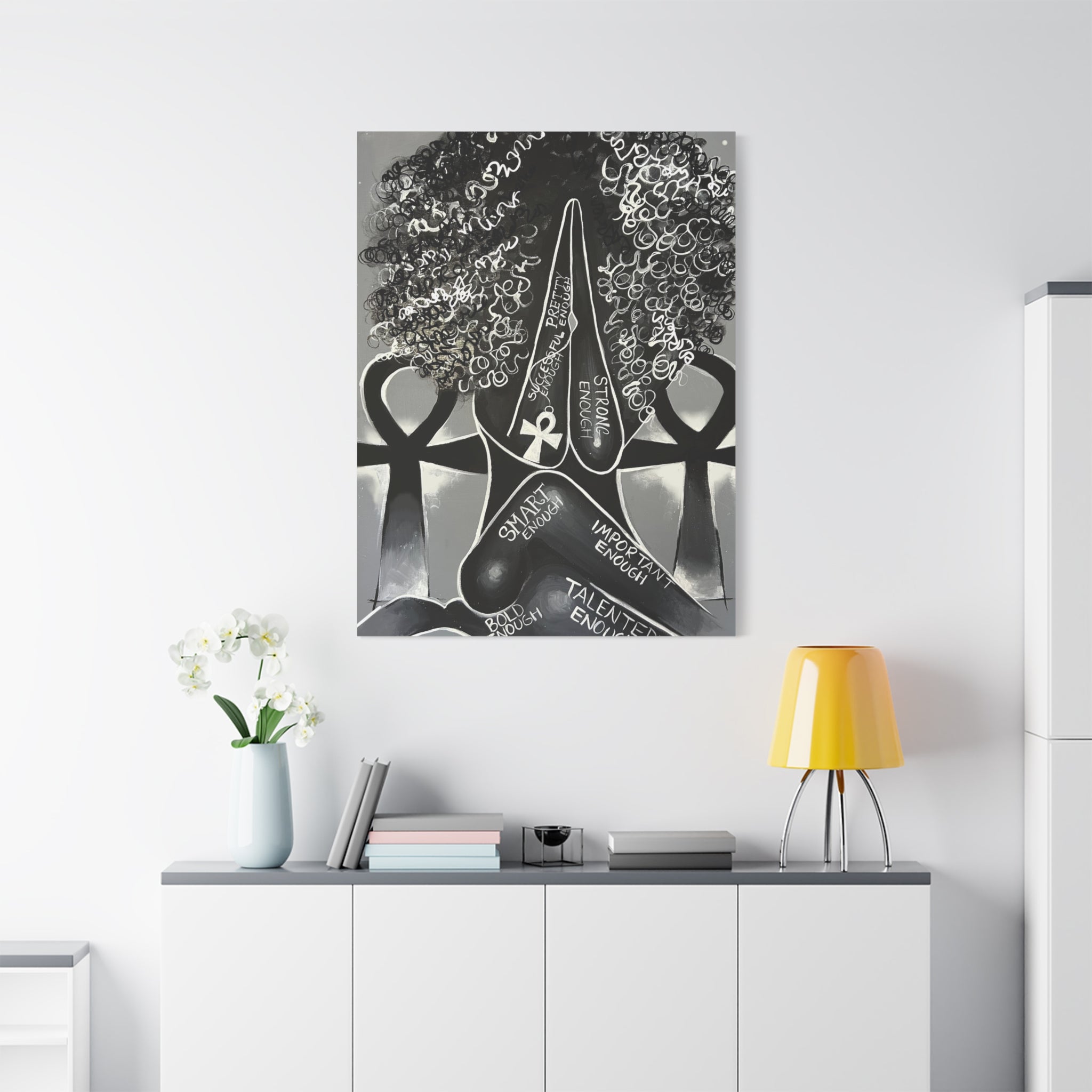 "Prayer Queen 2.0" Canvas Print