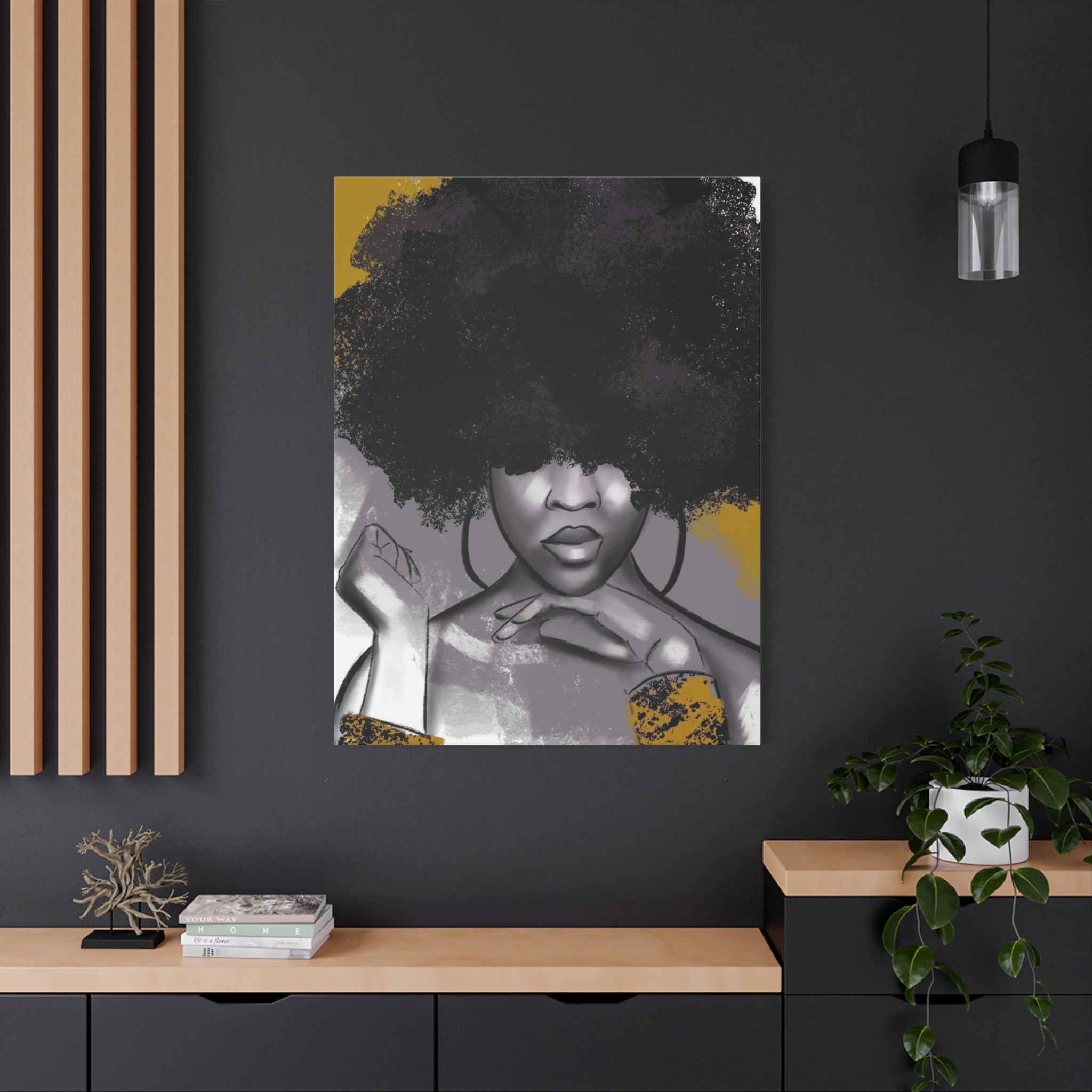 "Queen Thingz" Canvas Print