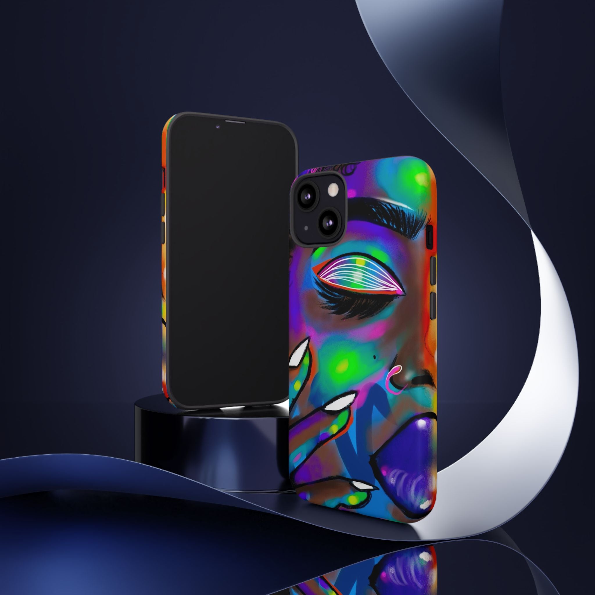 "Abstract Queen" Tough Cases"