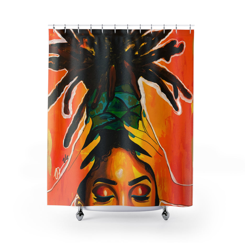"Loc'd in Legacy" Shower Curtain