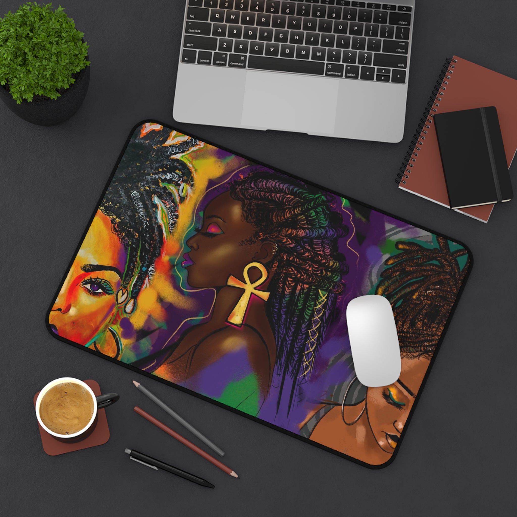 "Loc Queens" Desk Mat