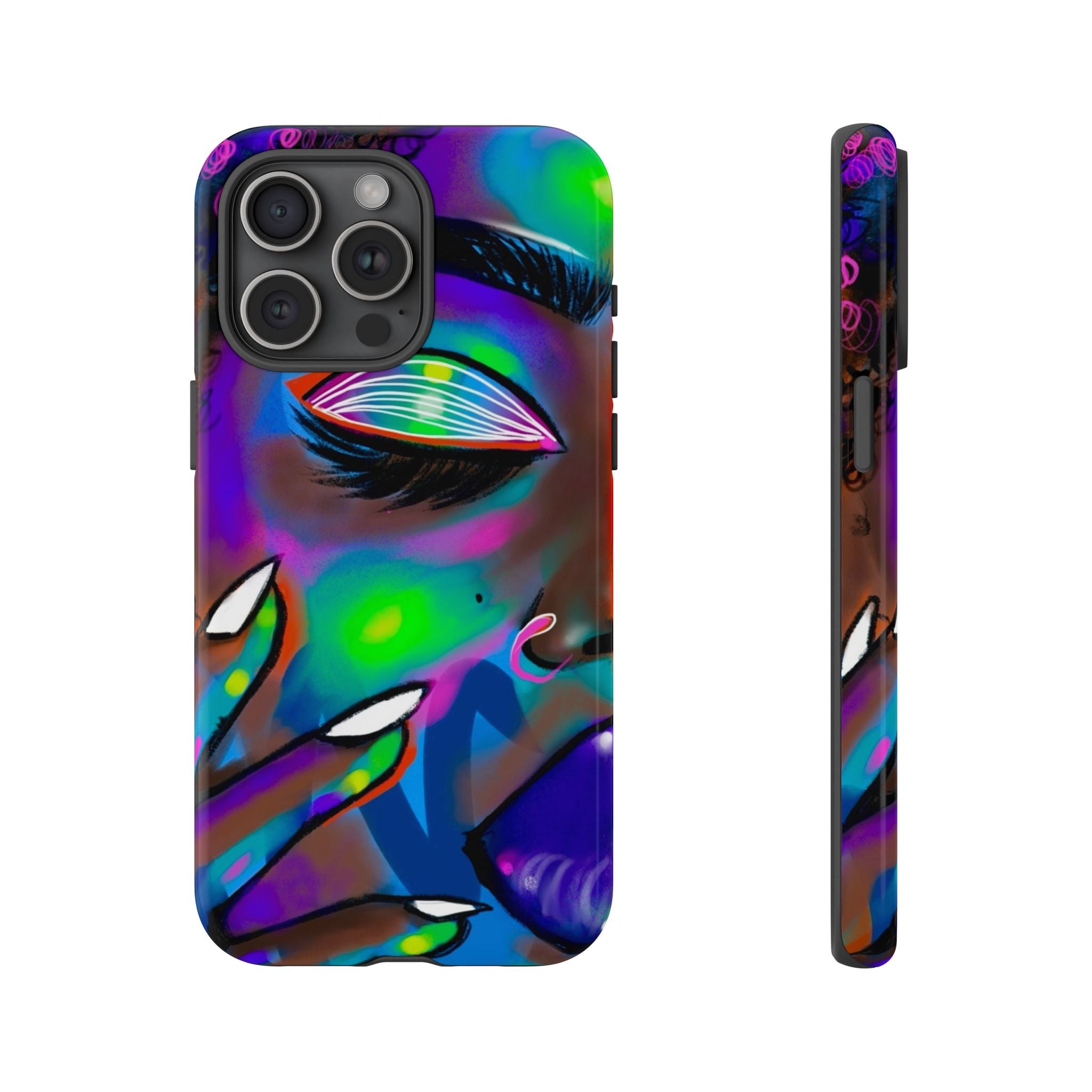 "Abstract Queen" Tough Cases"