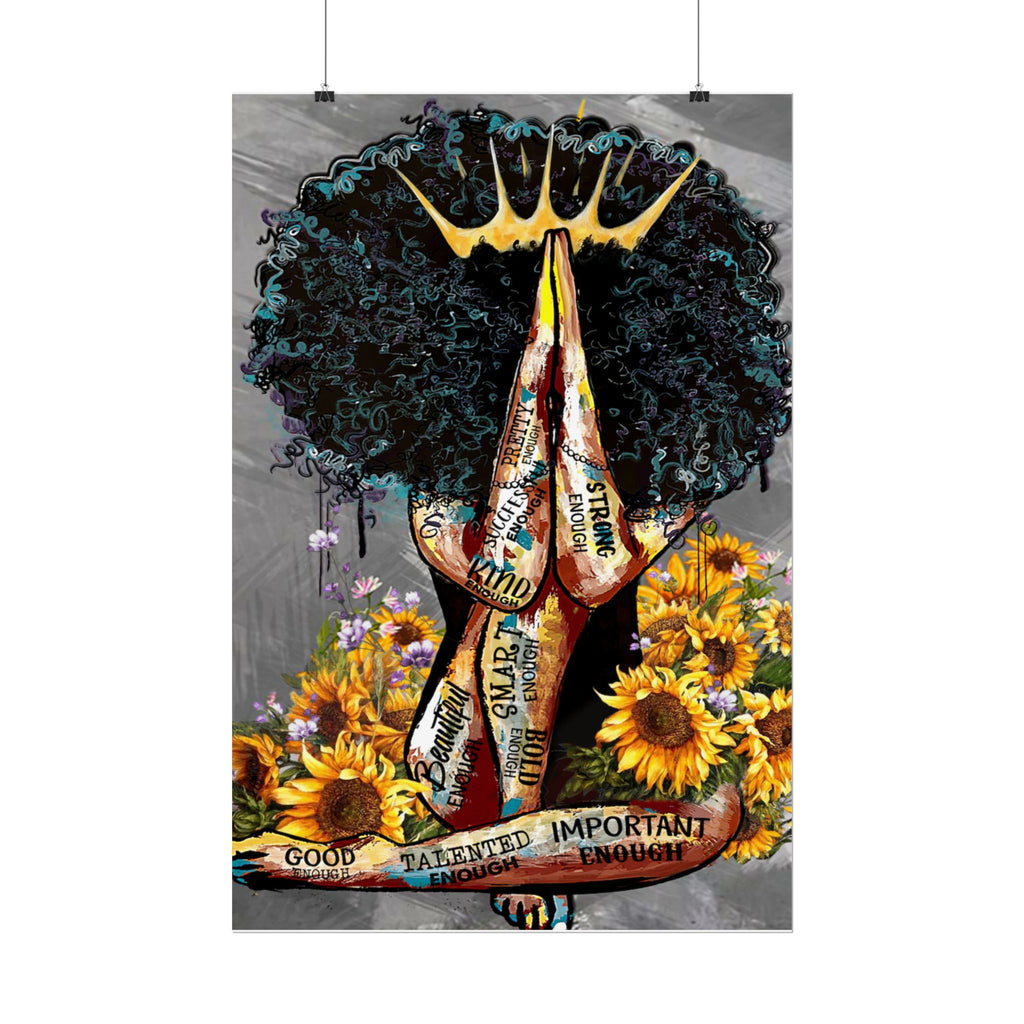 "Prayer Queen" Poster Print