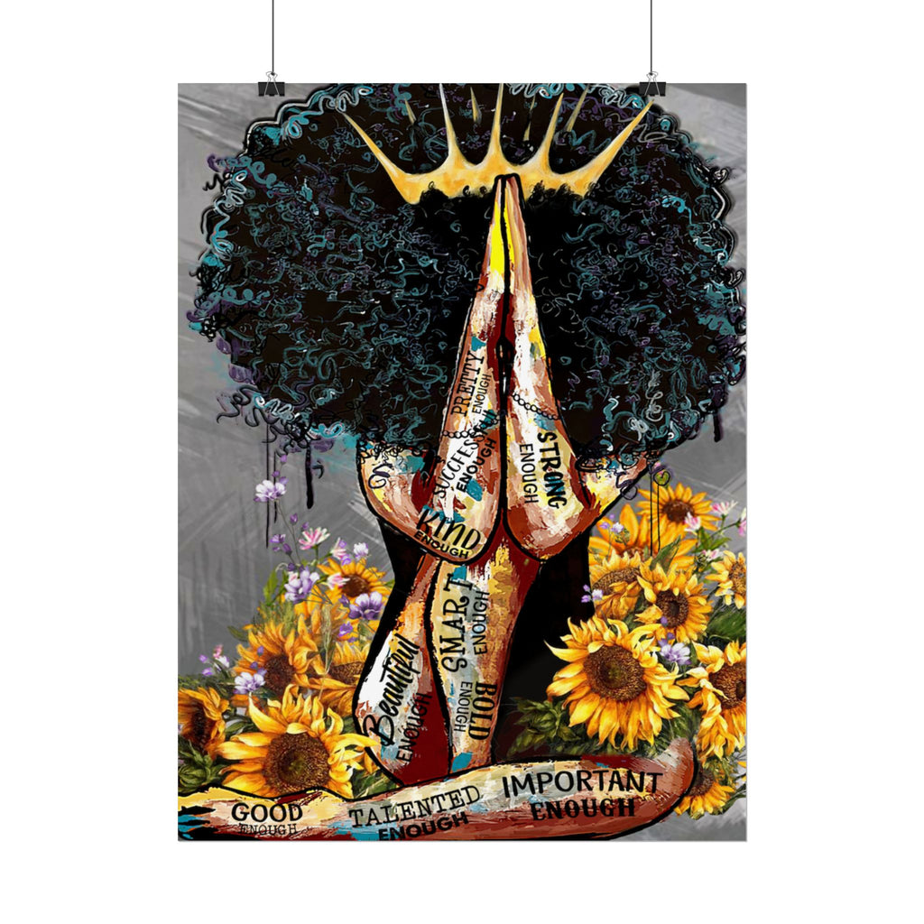 "Prayer Queen" Poster Print