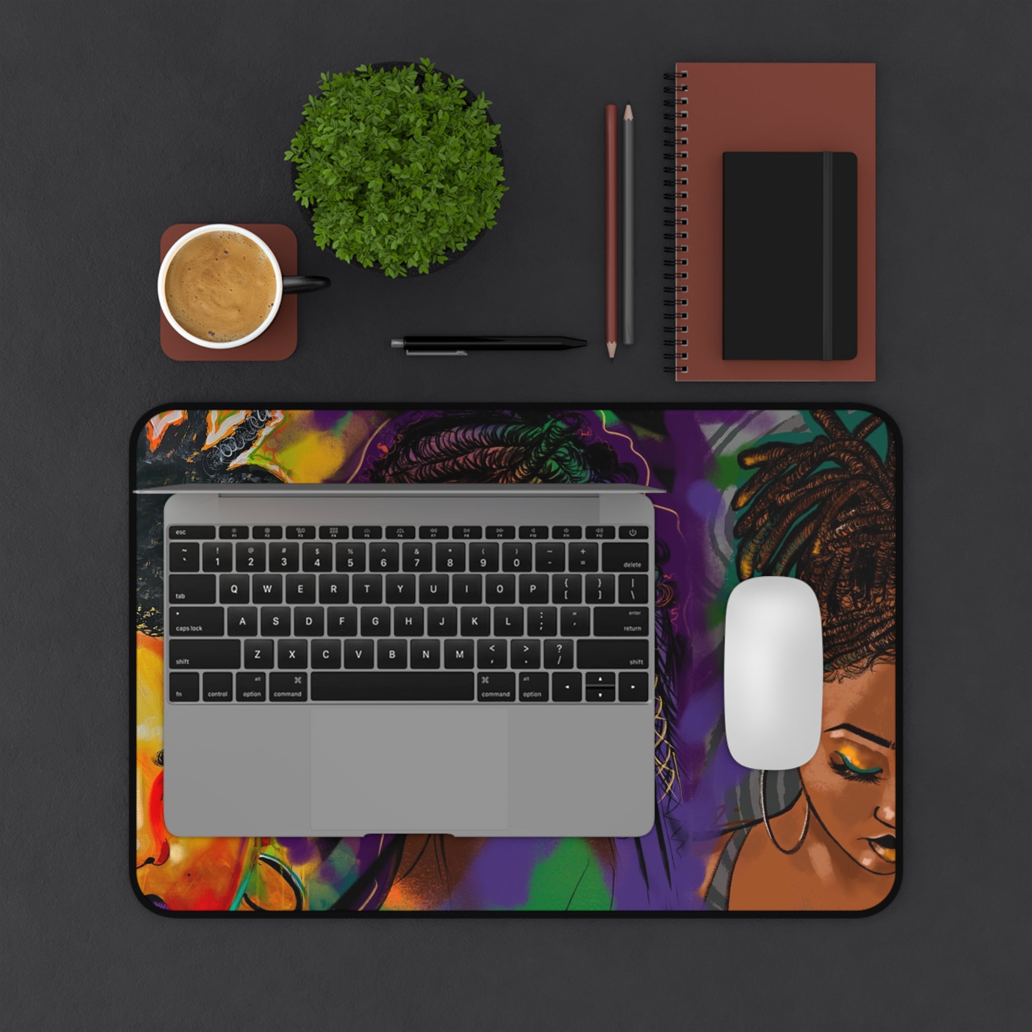 "Loc Queens" Desk Mat