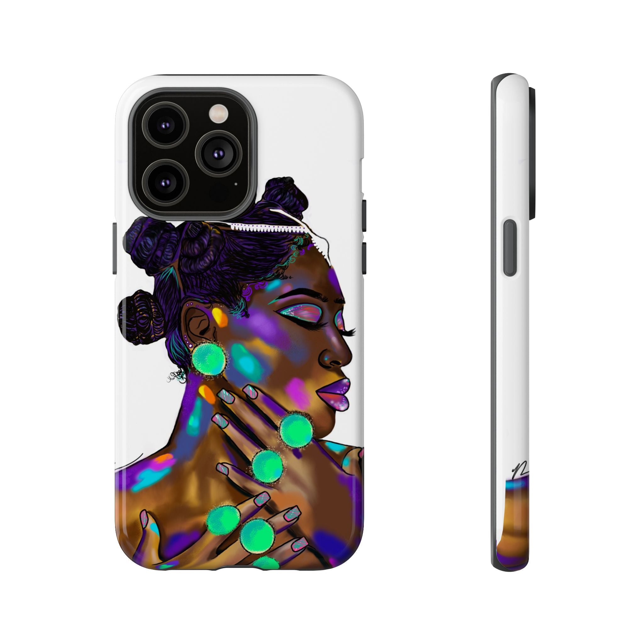 "Bantu Knots"  Tough Cases"