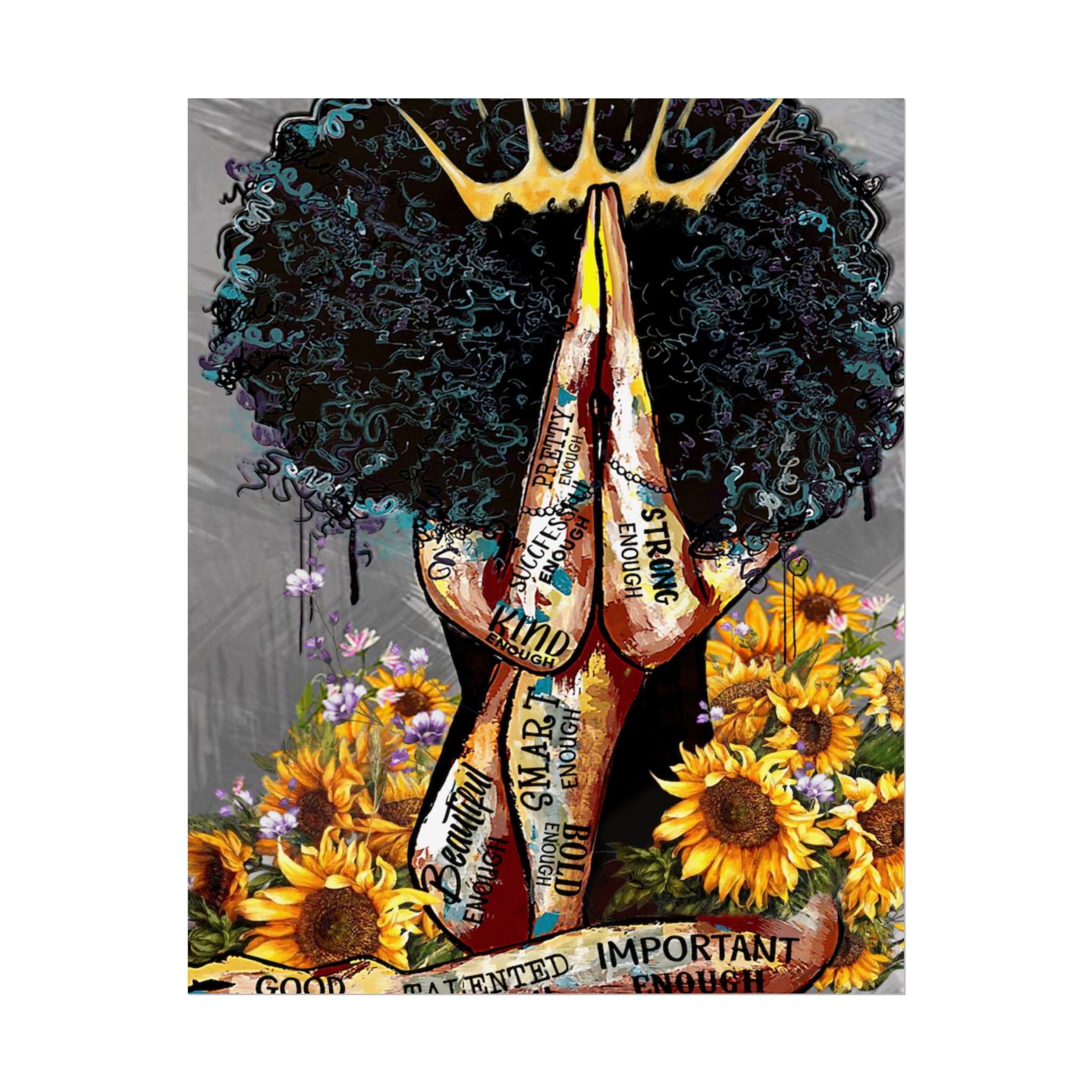 "Prayer Queen" Poster Print