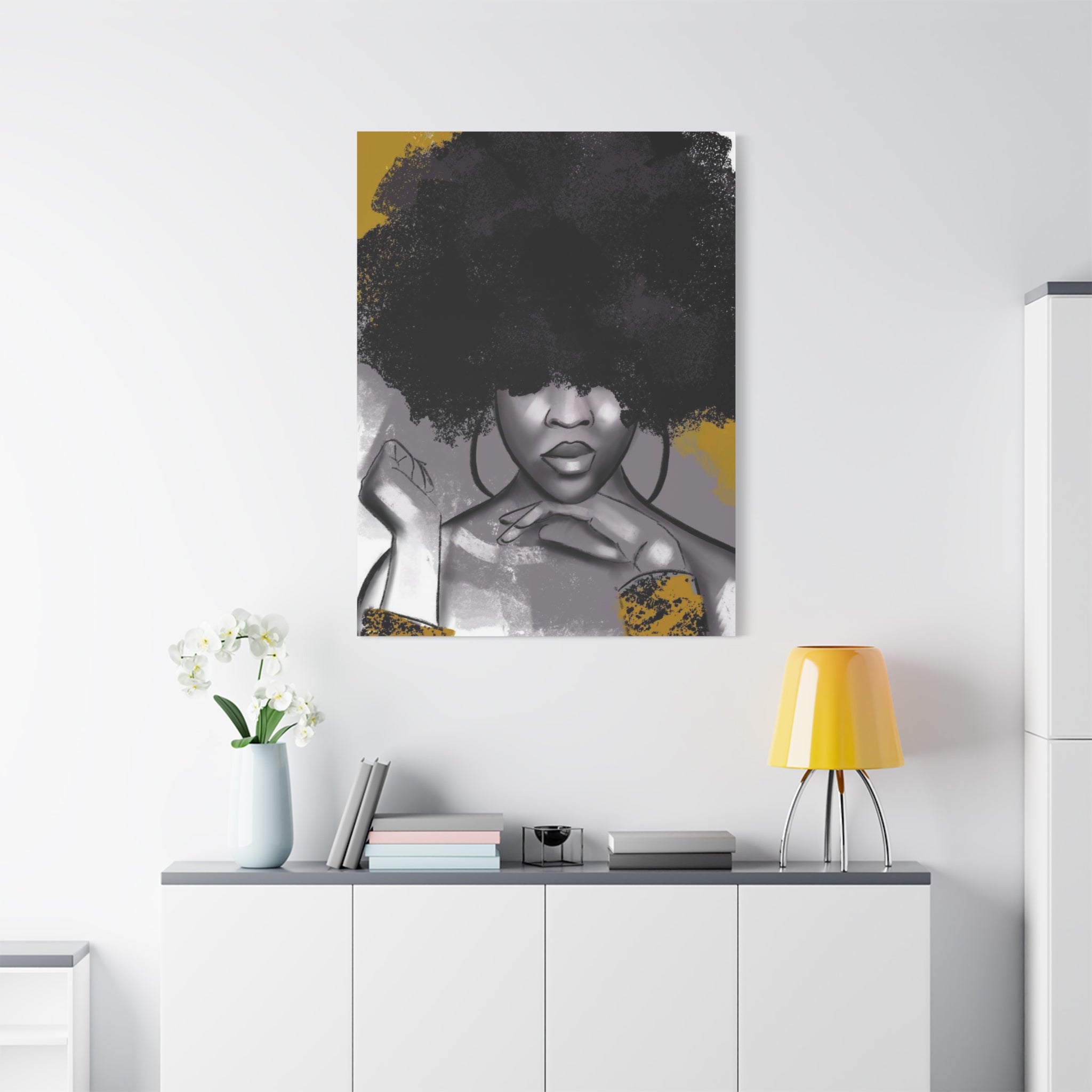 "Queen Thingz" Canvas Print