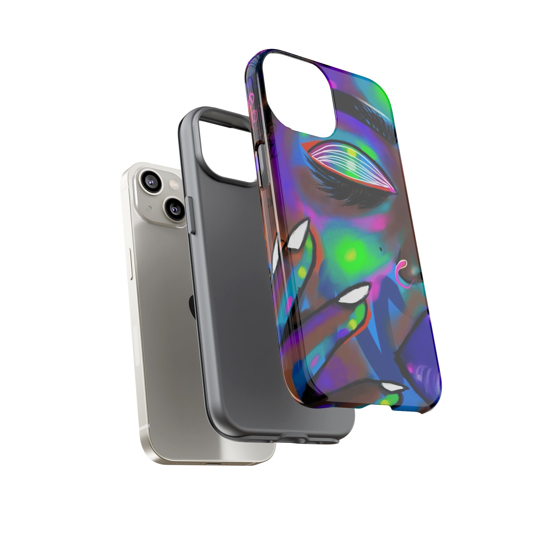 "Abstract Queen" Tough Cases"