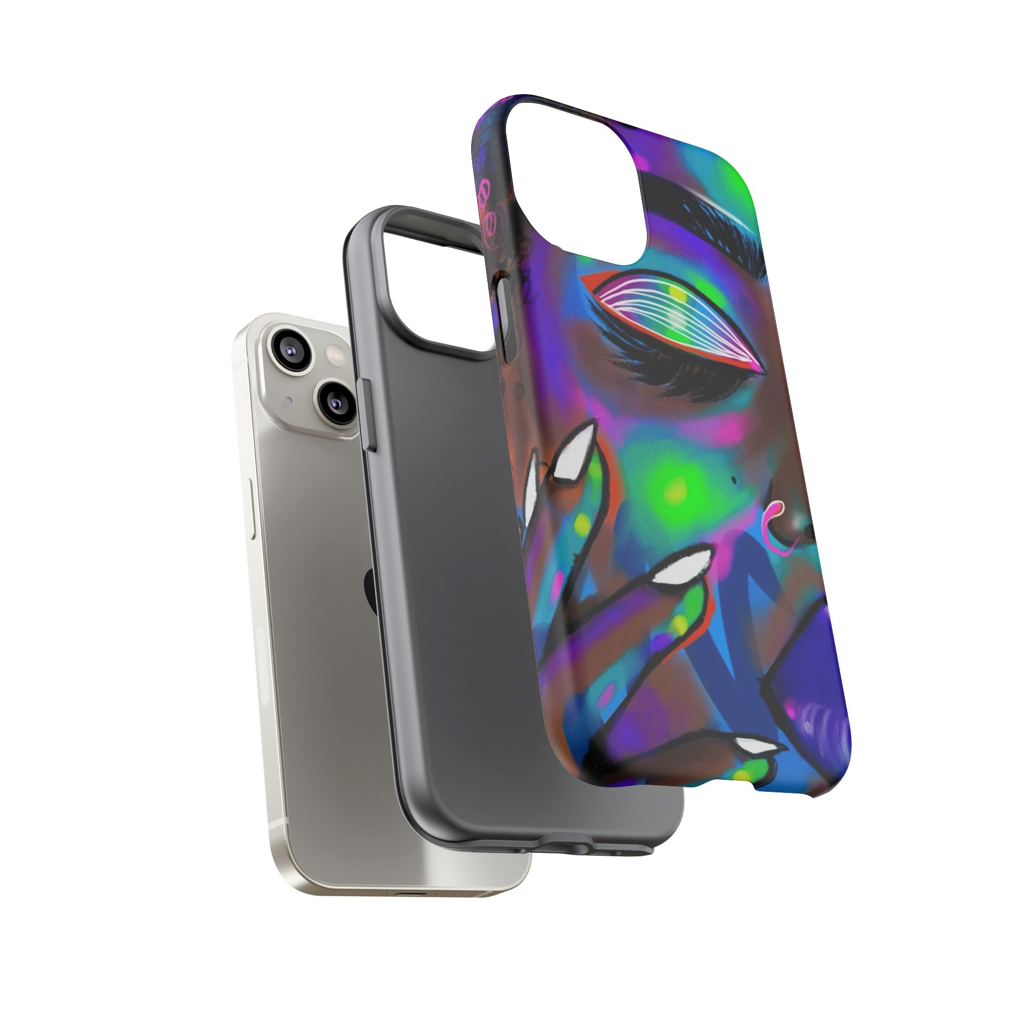 "Abstract Queen" Tough Cases"