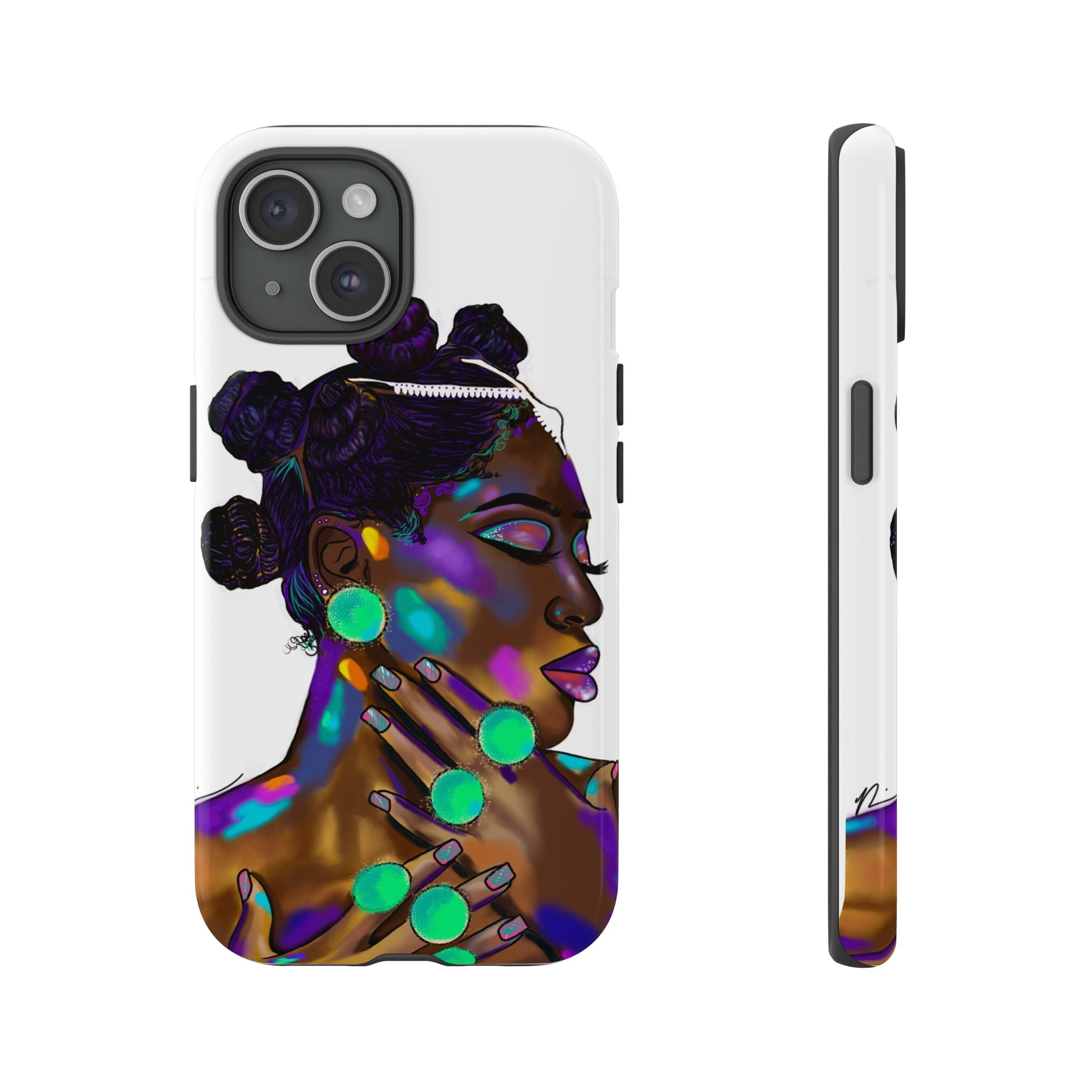 "Bantu Knots"  Tough Cases"